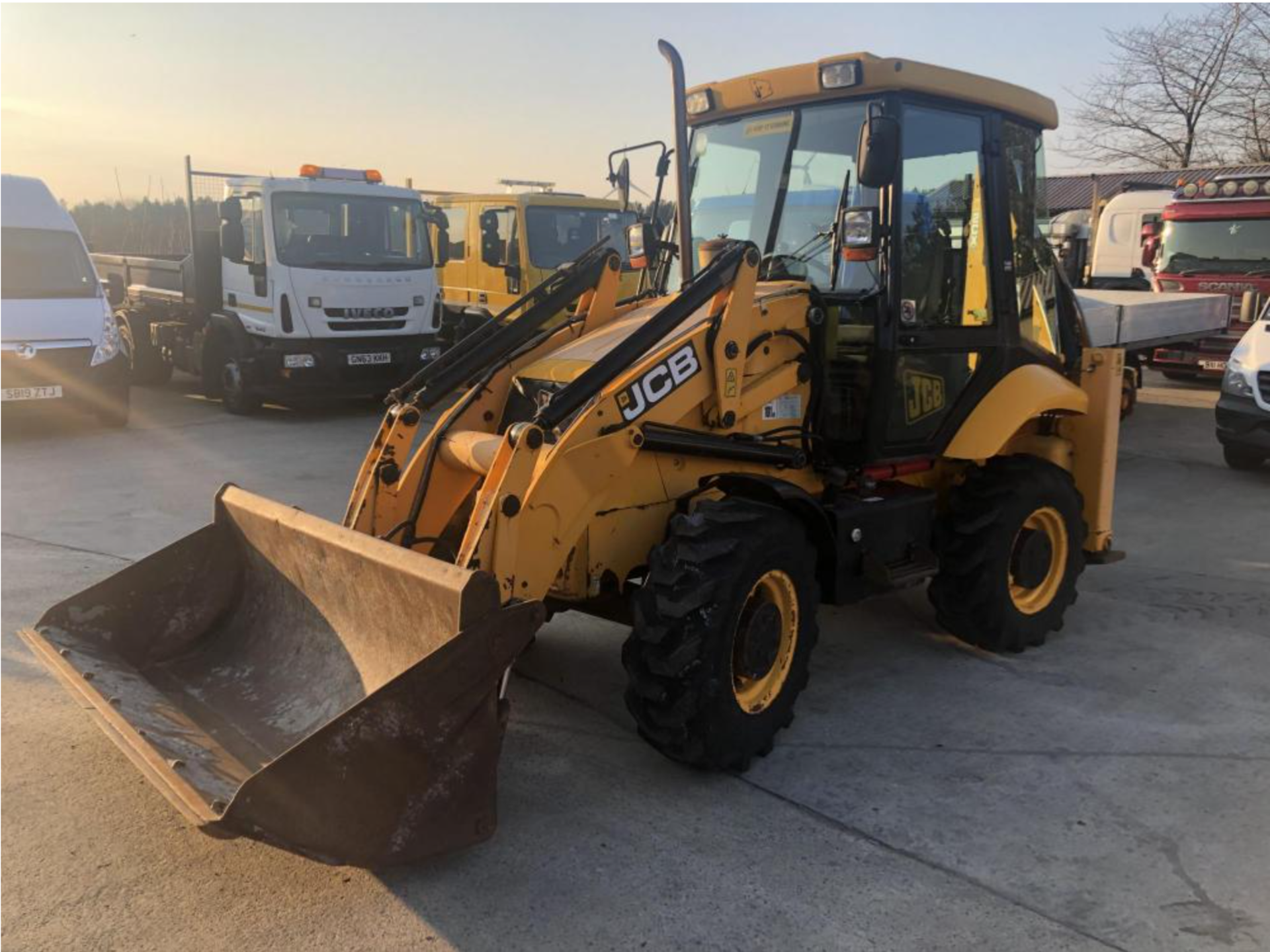 2010 60 plate Jcb 2cx digger, 4 wheel steering back actor good work order *PLUS VAT* - Image 2 of 13