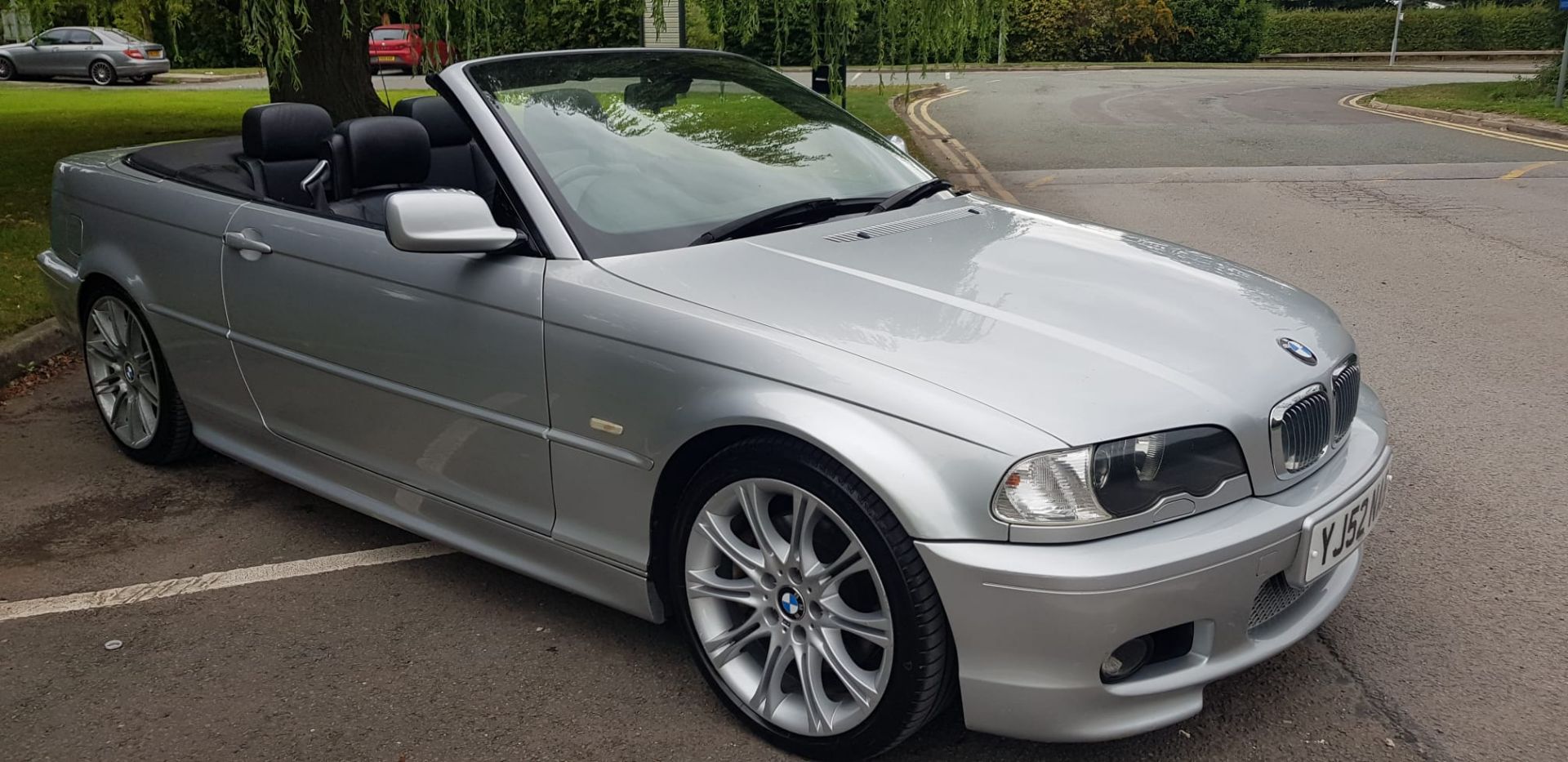 2003/52 BMW 330CI SILVER CONVERTIBLE - 2 KEYS - 103K MILES *NO VAT*