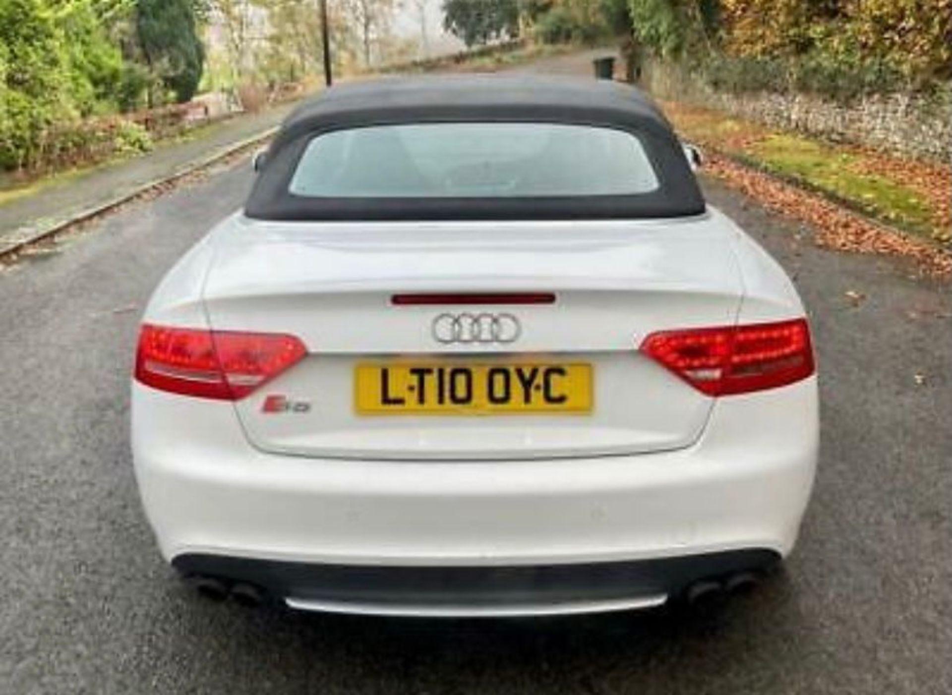 2010 AUDI S5 V6T QUATTRO AUTO WHITE CONVERTIBLE - PARKING SENSORS - SAT NAV - 2 KEYS *NO VAT* - Image 4 of 11