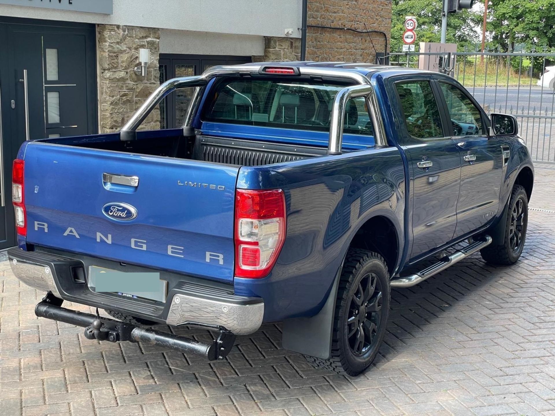 EYE CATCHING TRUCK! 2014/63 FORD RANGER LIMITED 4X4 TDCI BLUE PICK UP - BLUETOOTH *NO VAT* - Image 4 of 12