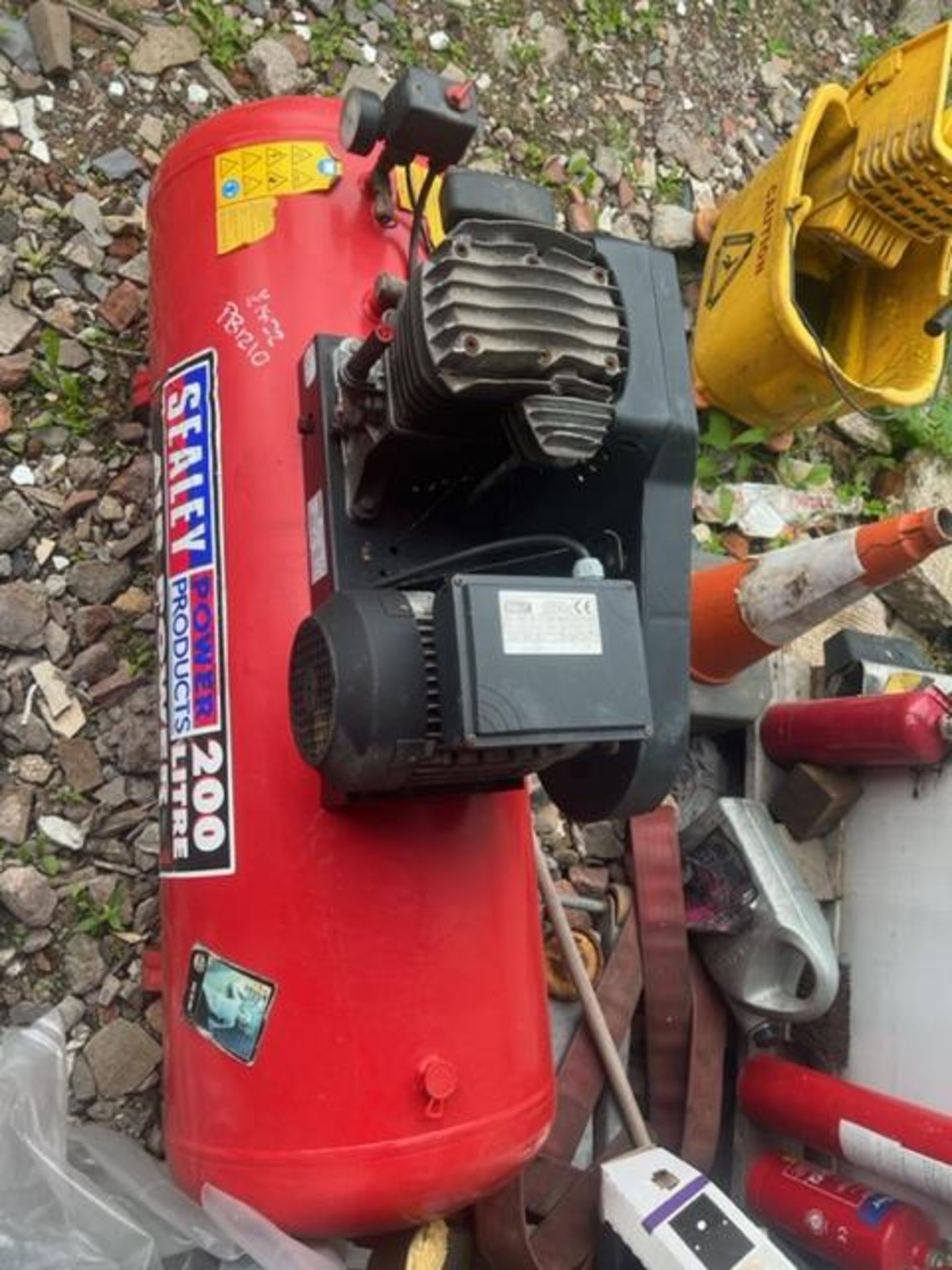 2010 SEALEY SA1020/3 AIR COMPRESSOR *PLUS VAT* - Image 6 of 6