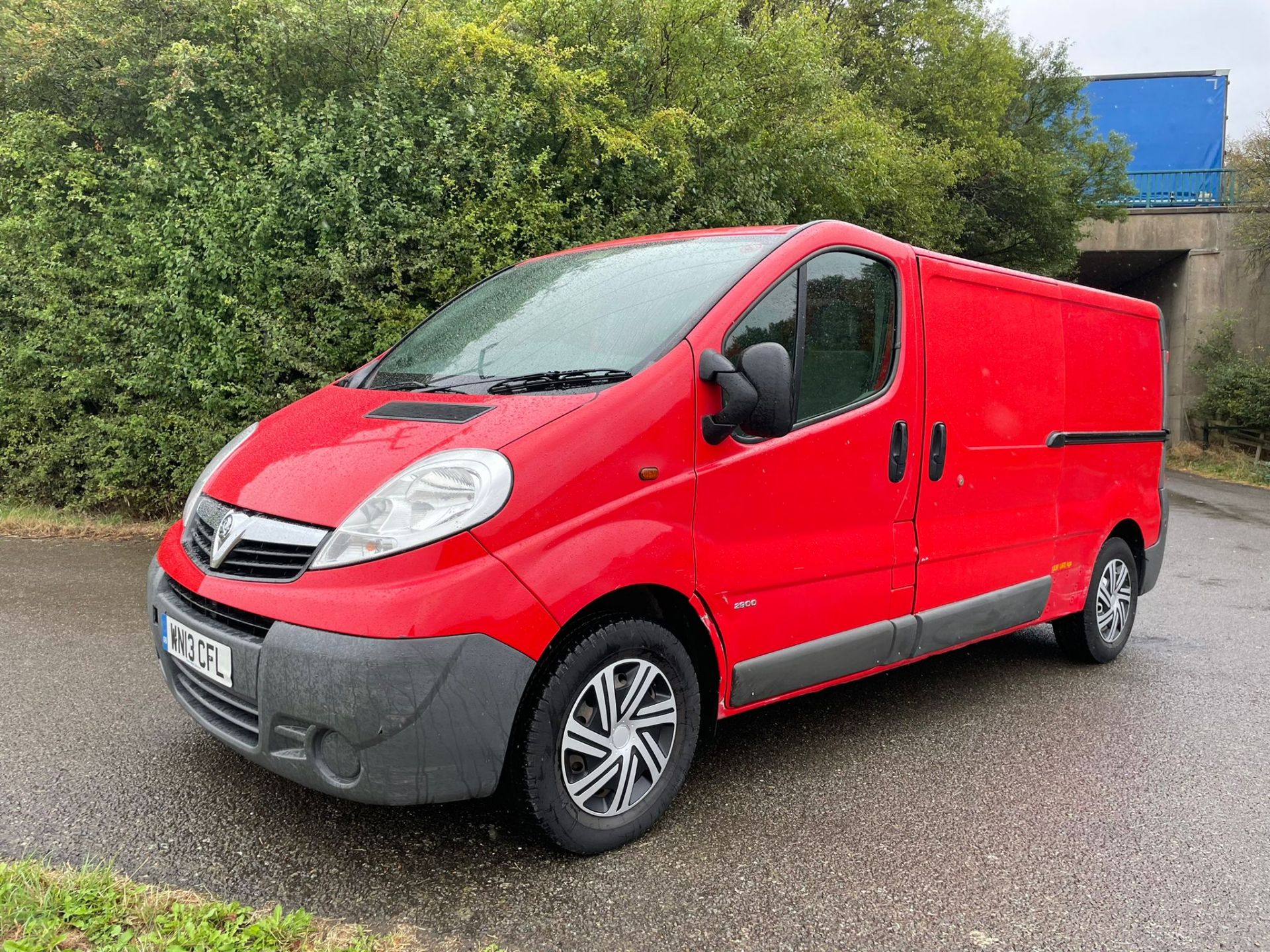 2013 VAUXHALL VIVARO 2900 ECOFLEX CDTI LWB RED PANEL VAN *PLUS VAT* - Image 3 of 6