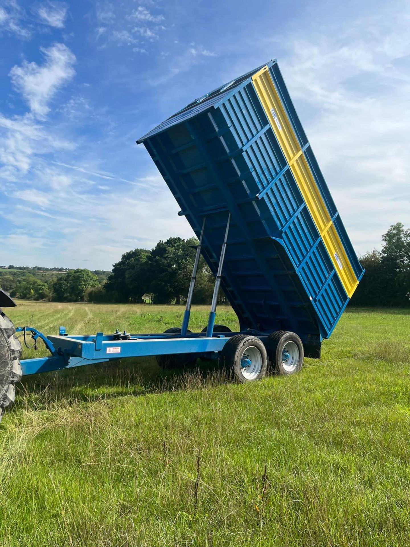 KANE 14 TON TWIN AXLE SILAGE TRAILER *PLUS VAT* - Image 10 of 10