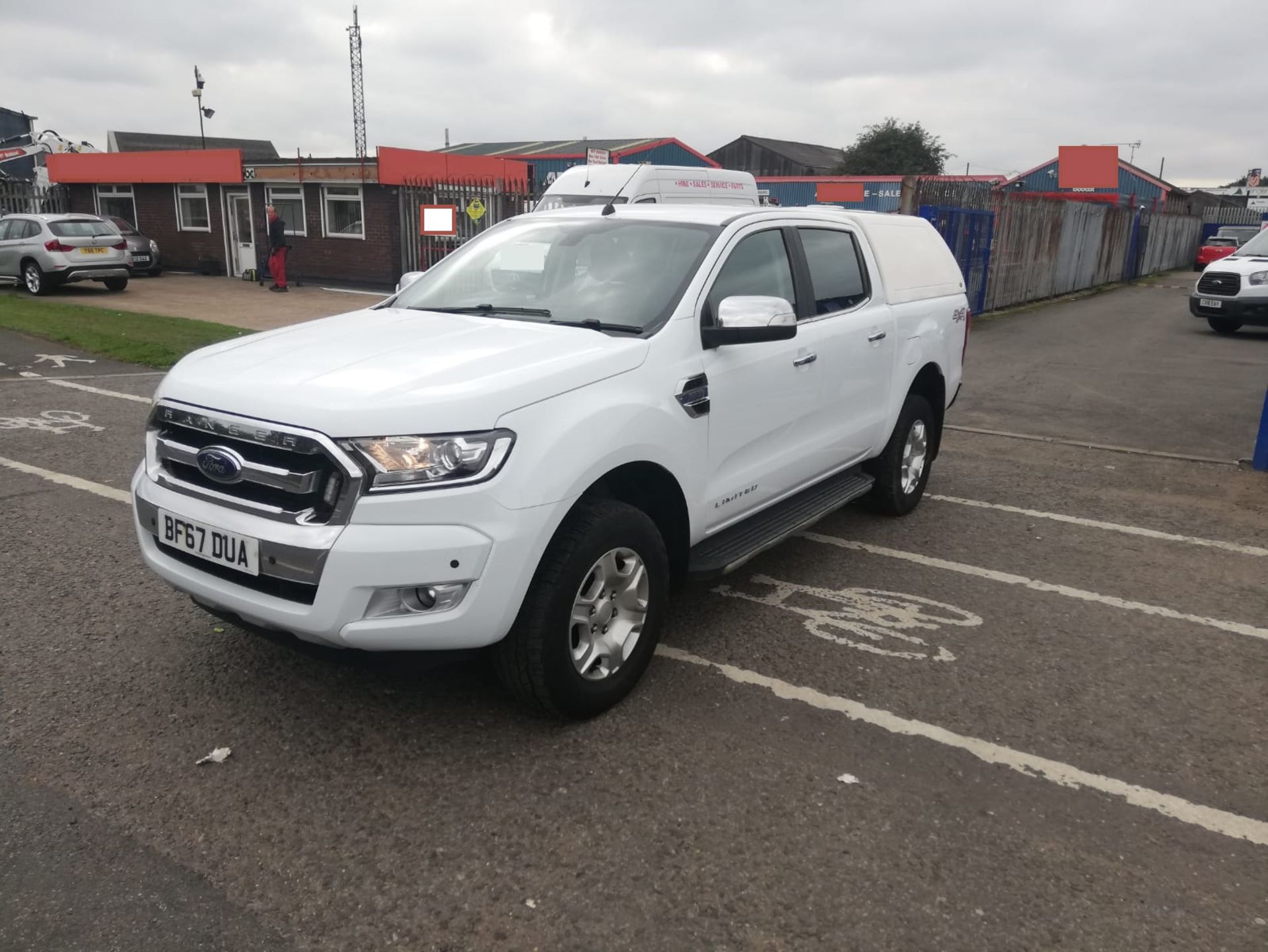 2017/67 FORD RANGER LIMITED 4X4 TDCI WHITE PICK UP Euro 6 - Alloy wheels - leather seats *PLUS VAT*