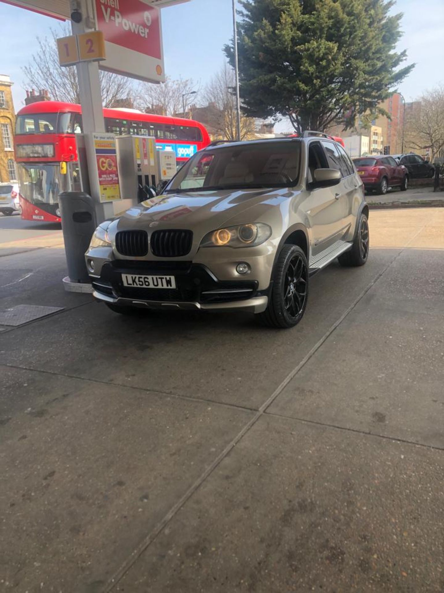 2007/56 BMW X5 GOLD LHD *NO VAT* - Image 2 of 5