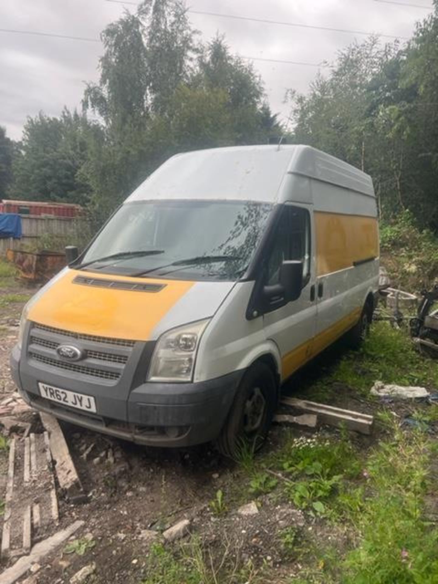 2012/62 FORD TRANSIT 125 T350 FWD WHITE PANEL VAN - HIGH ROOF *NO VAT* - Image 2 of 5