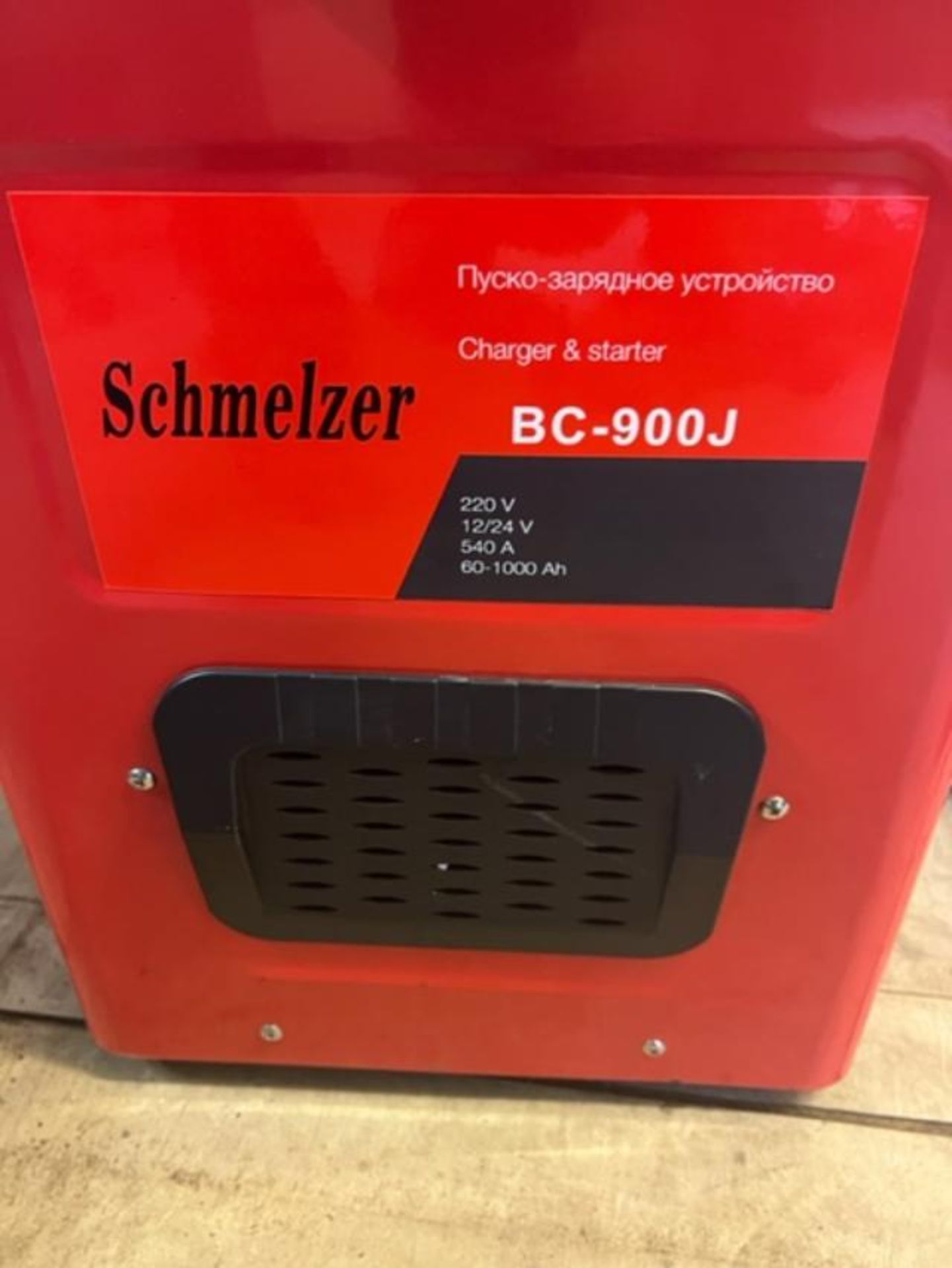 NEW UNBOXED SCHMELZER BC-900J BATTERIES CHARGER AND STARTER *PLUS VAT* - Image 4 of 5