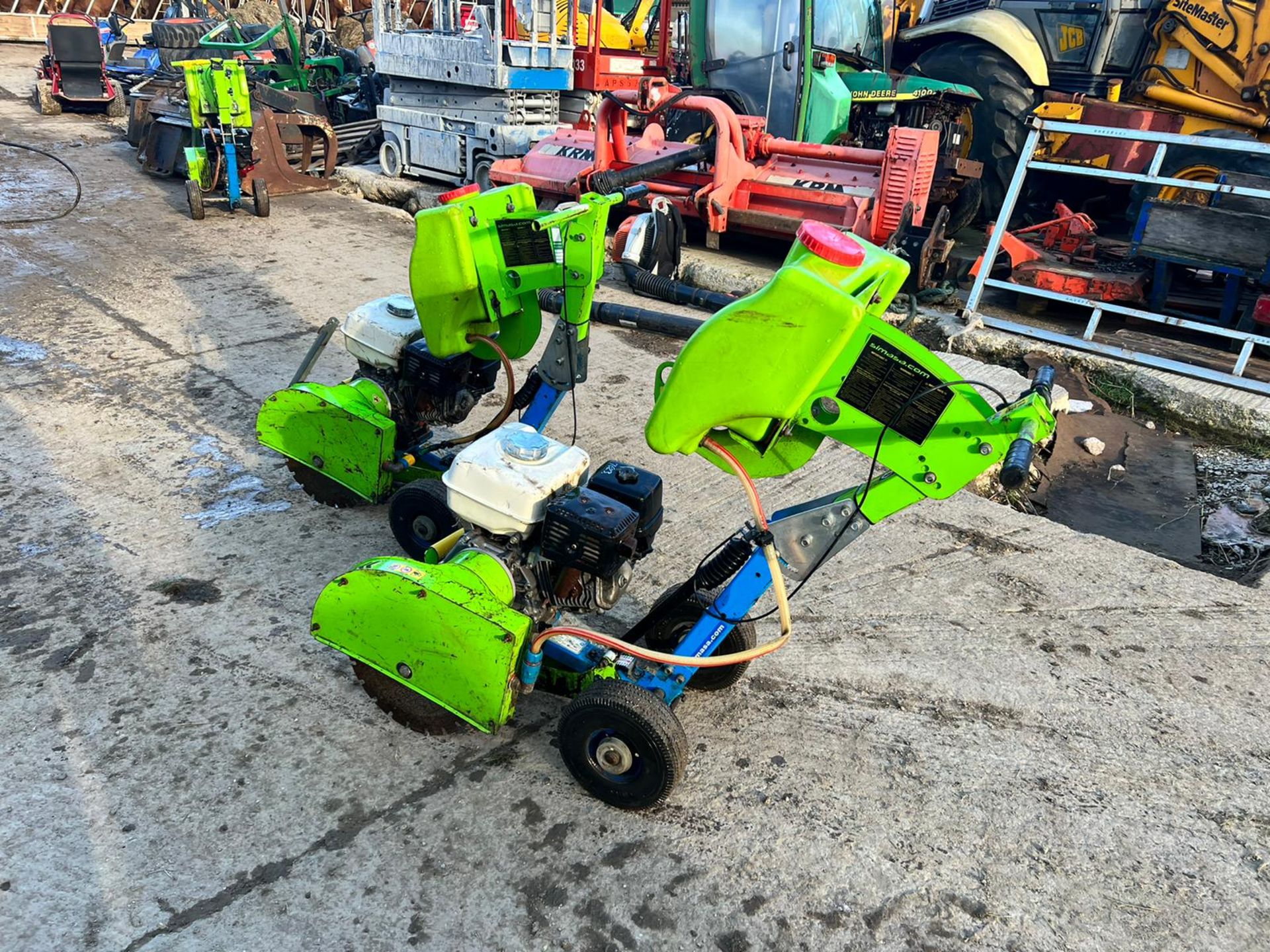 1 x 2017 Sima Cobra 35 Pro Floor Saw With Blade, Honda GX270 Engine *PLUS VAT* - Image 4 of 7