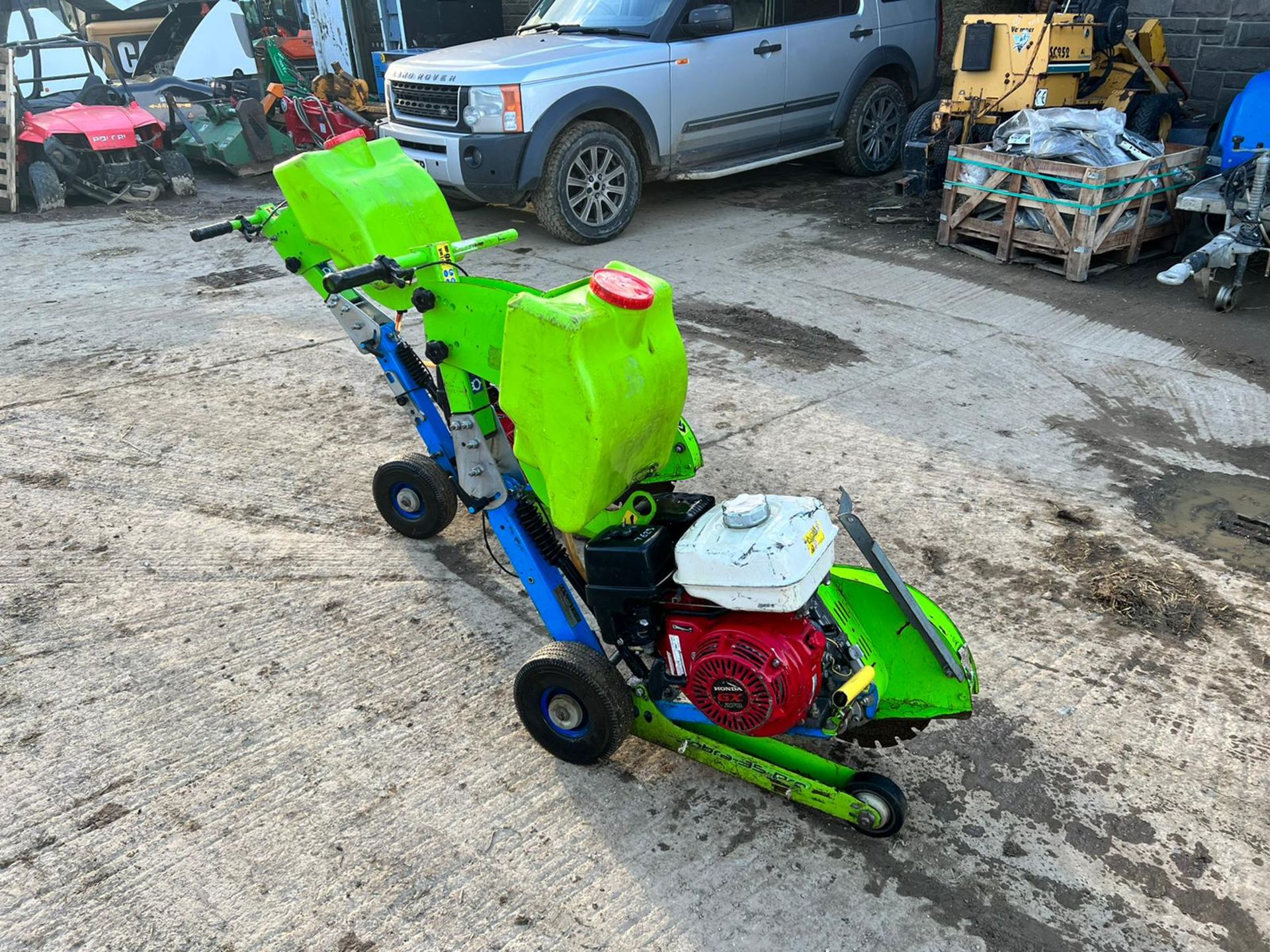 1 x 2017 Sima Cobra 35 Pro Floor Saw With Blade, Honda GX270 Engine *PLUS VAT*