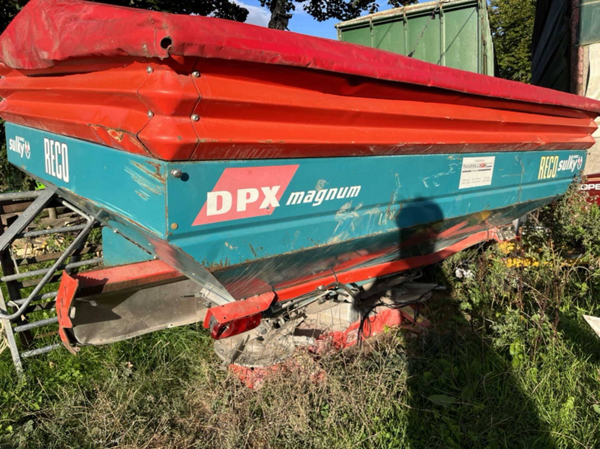 RECO SULKY DPX MAGNUM FERTILISER SPREADER AND COVER *PLUS VAT* - Bild 2 aus 5