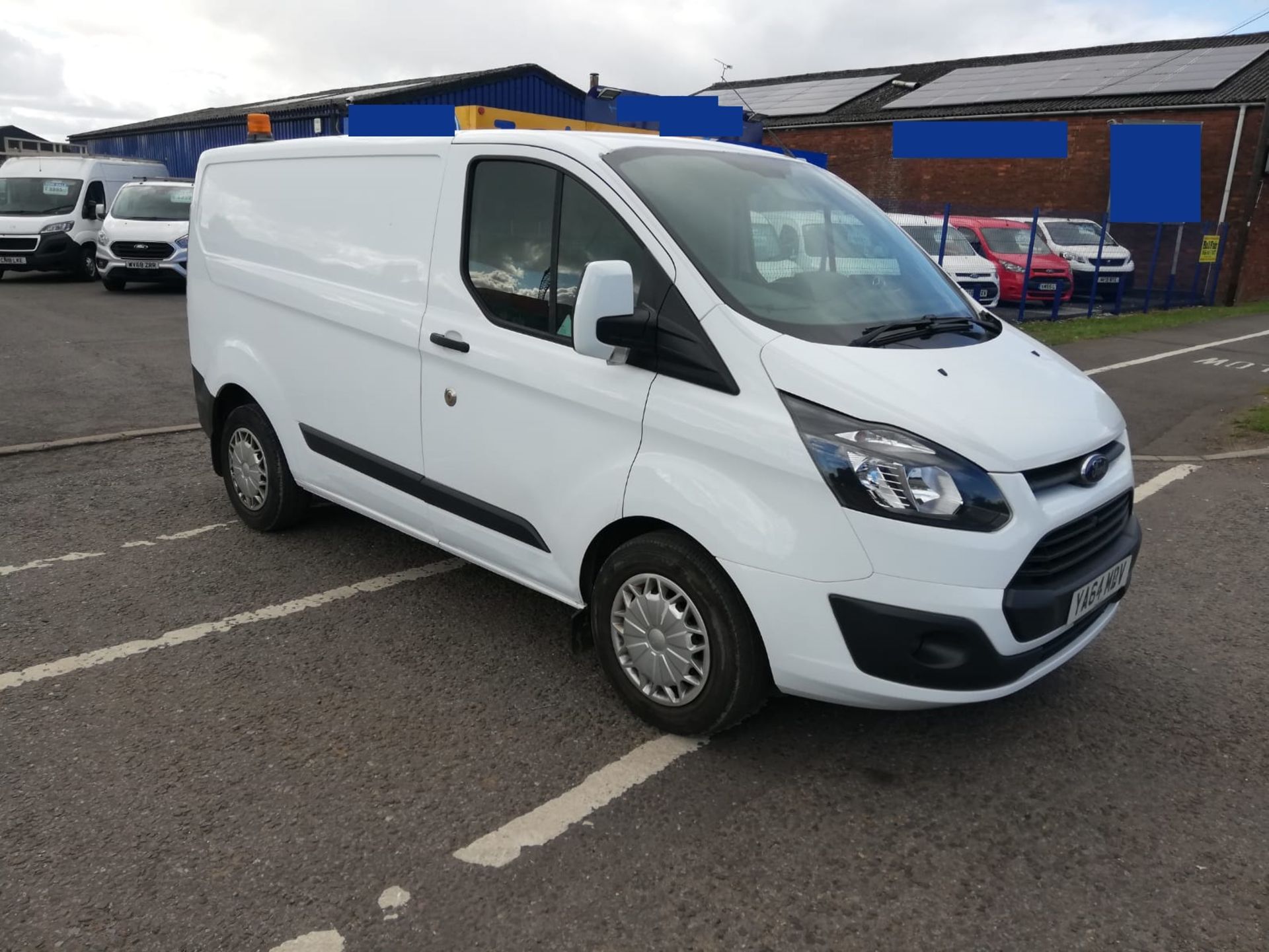 2015/64 FORD TRANSIT CUSTOM 290 ECO-TECH WHITE PANEL VAN - AIR CON - FSH *PLUS* - Image 3 of 10