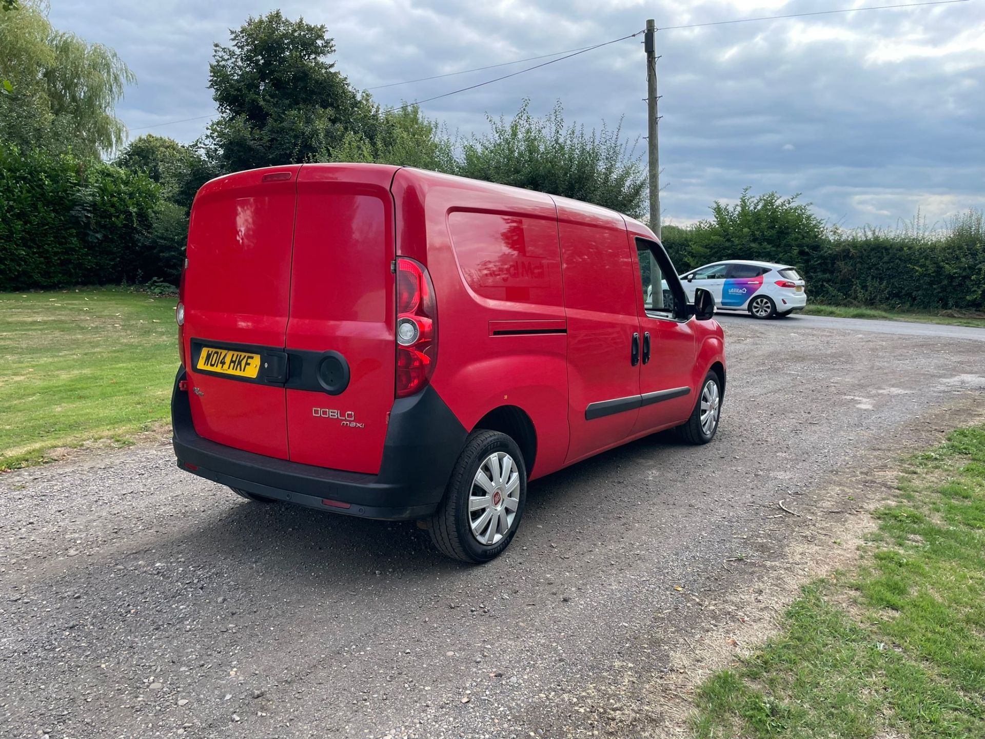 2014 FIAT DOBLO 16V MULTIJET RED PANEL VAN *PLUS VAT* - Image 7 of 14