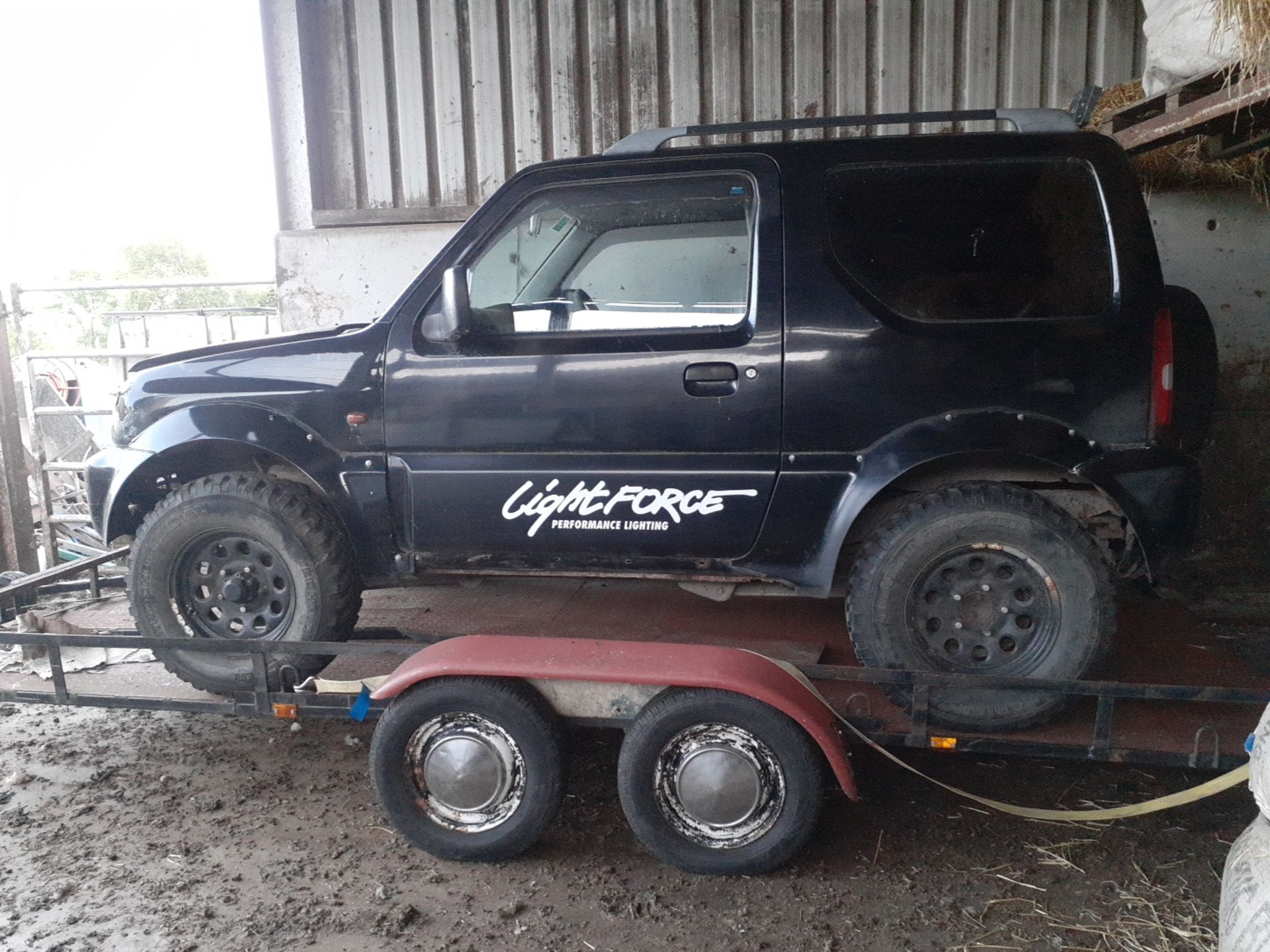 BARN FIND 2001 SUZUKI JIMNY JLX BLACK ESTATE, OFF THE ROAD FOR 3 YEARS *NO VAT* - Image 7 of 15