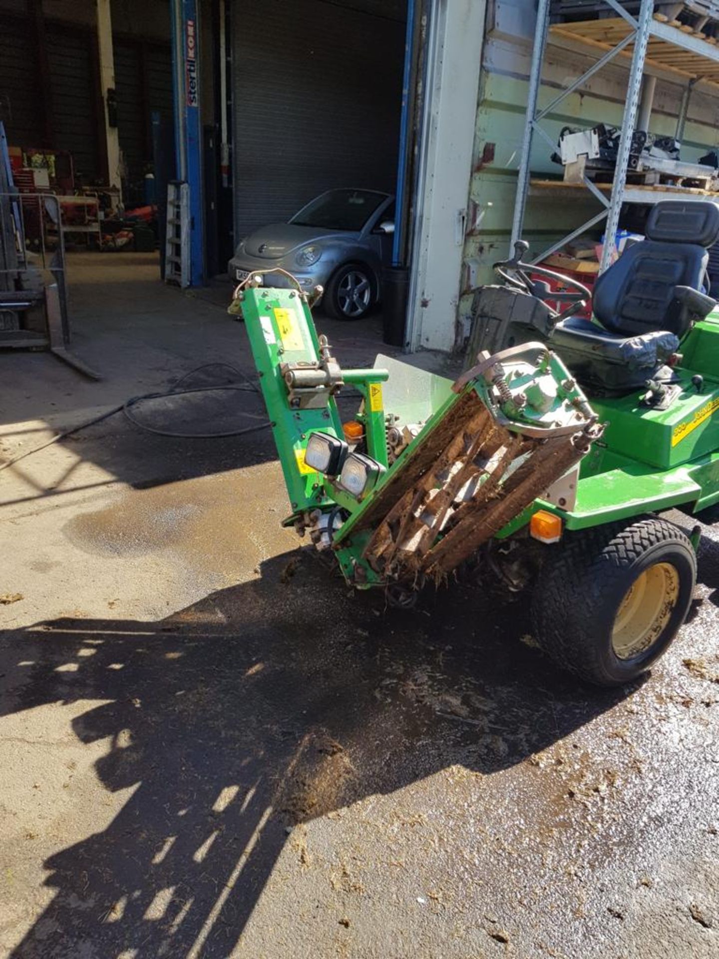 JOHN DEERE 900 ROBERINE CYLINER MOWER GOOD WORKING ORDER   NO VAT ON THE LOT (JUST ON THE BP) - Image 5 of 10