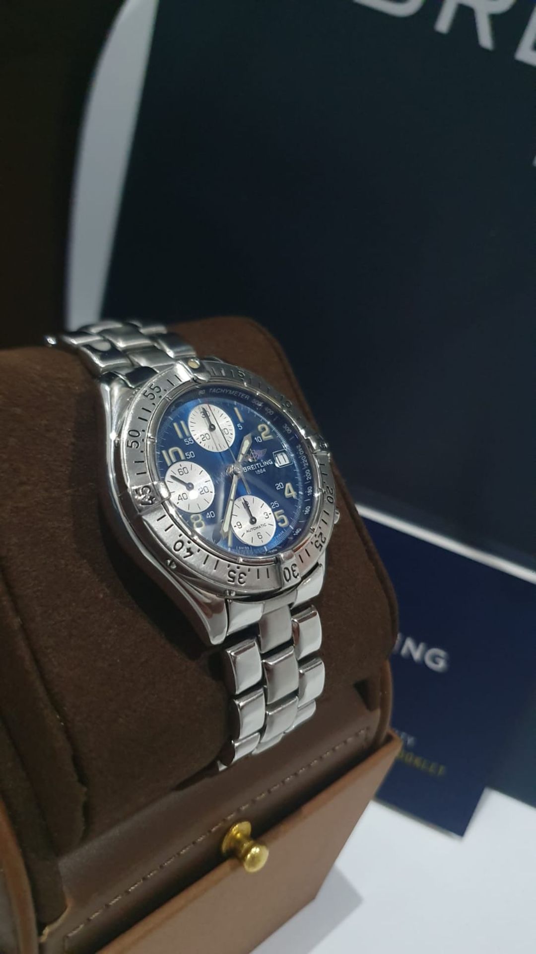 BREITLING CHRONOGRAPH 43mm MENS SWISS WATCH *NO VAT* - Image 3 of 10