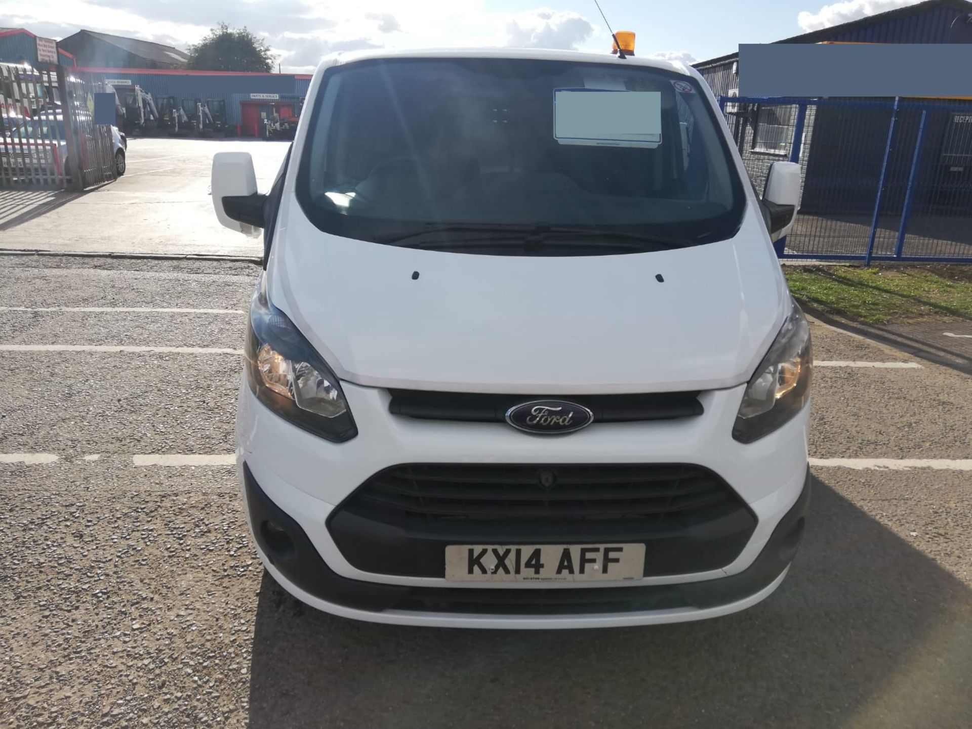 2014/64 FORD TRANSIT CUSTOM 290 ECO-TECH WHITE PANEL VAN - AIR CON *PLUS VAT* - Image 2 of 9