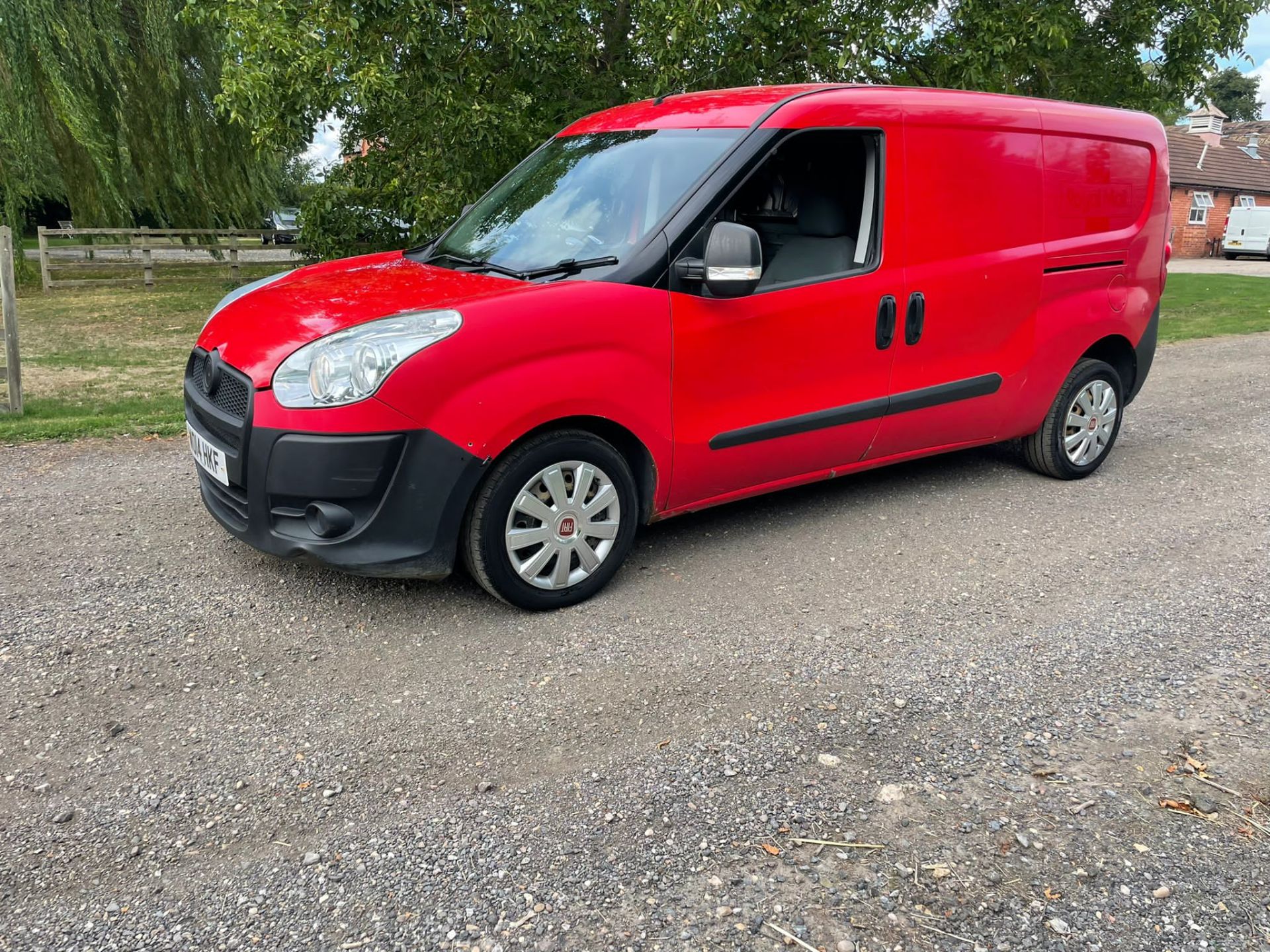 2014 FIAT DOBLO 16V MULTIJET RED PANEL VAN *PLUS VAT* - Image 3 of 14