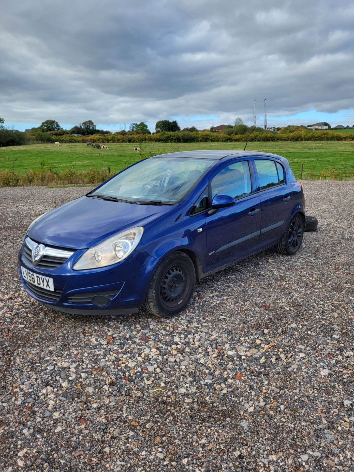 2007 VAUXHALL CORSA LIFE A/C BLUE HATCHBACK *NO VAT*