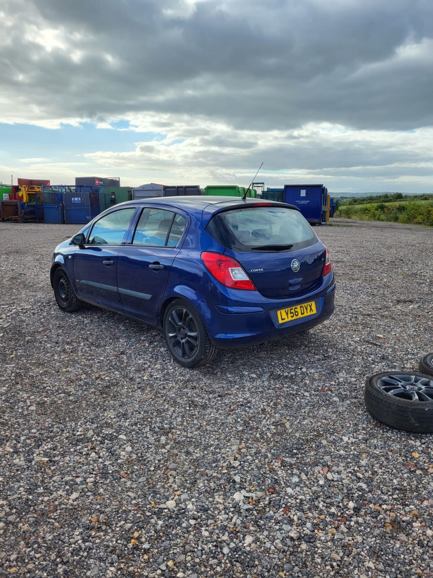 2007 VAUXHALL CORSA LIFE A/C BLUE HATCHBACK *NO VAT* - Image 2 of 6