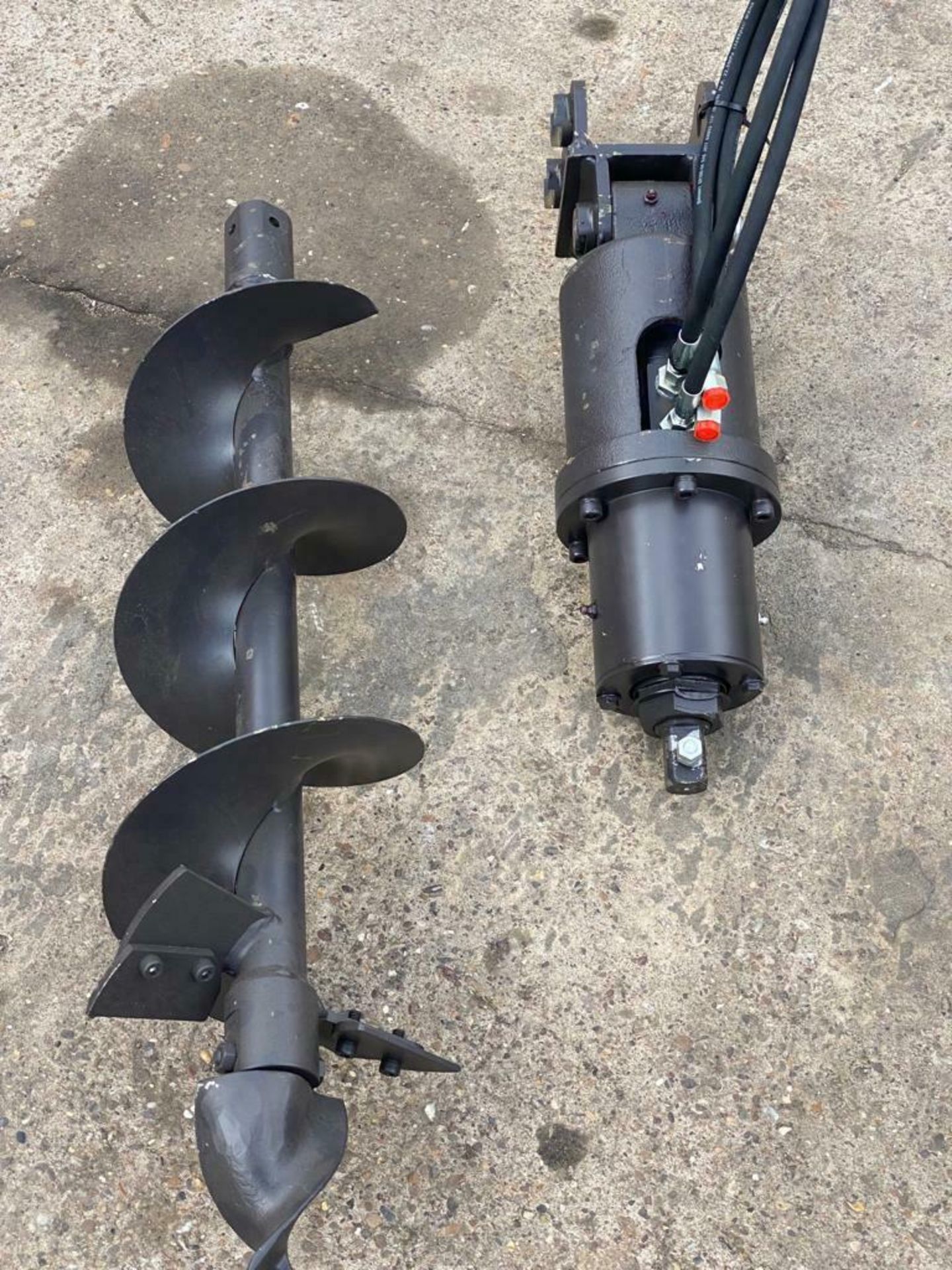 MINI EXCAVATOR POST HOLE BORER & AUGER BRAND NEW, YEAR 2021, 200mm WIDTH- 8" *PLUS VAT* - Image 5 of 5