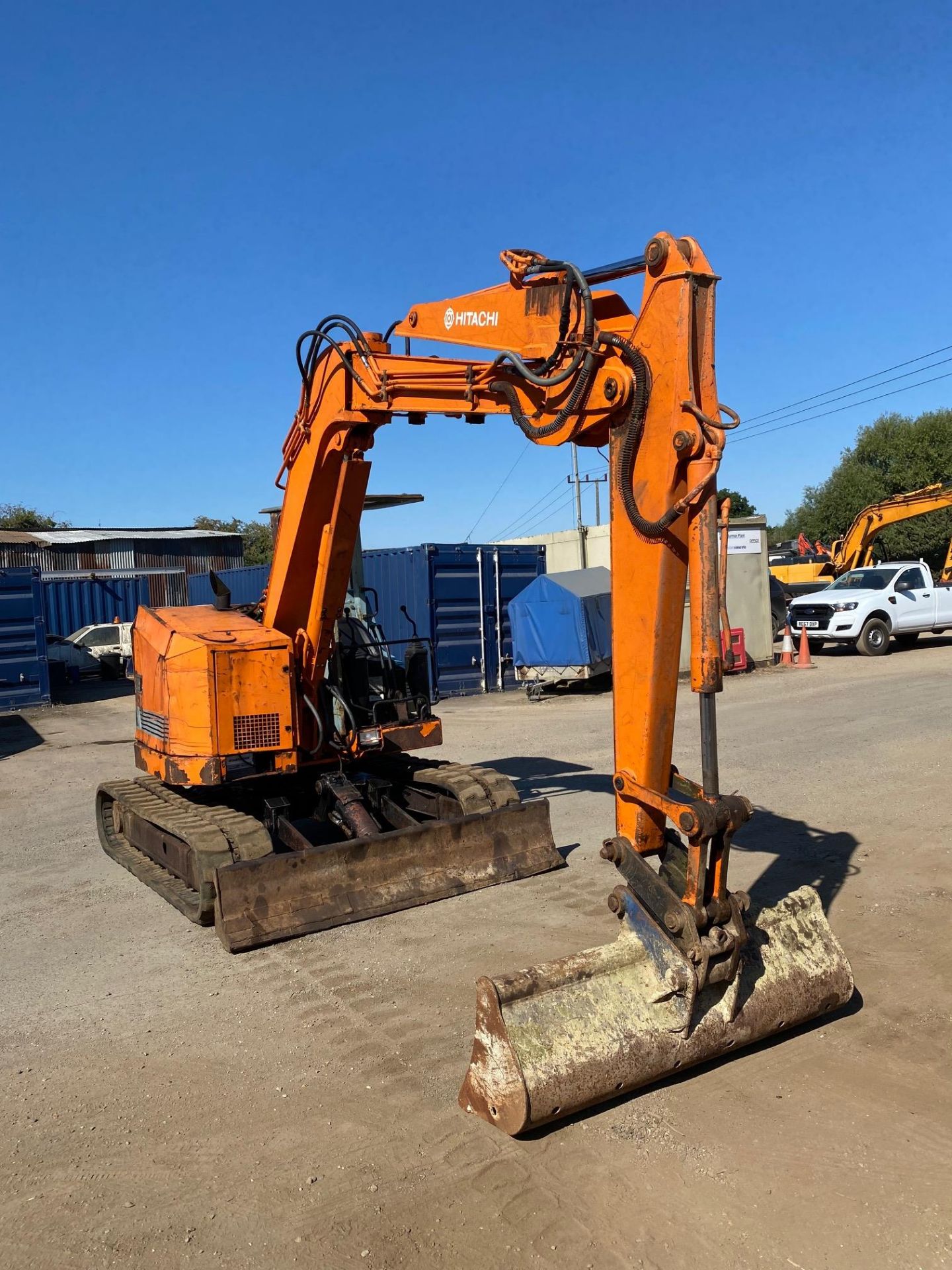 Hitachi EX50URG Excavator, 3700 hours, Quick Hitch and with Two Buckets *PLUS VAT* - Image 2 of 6