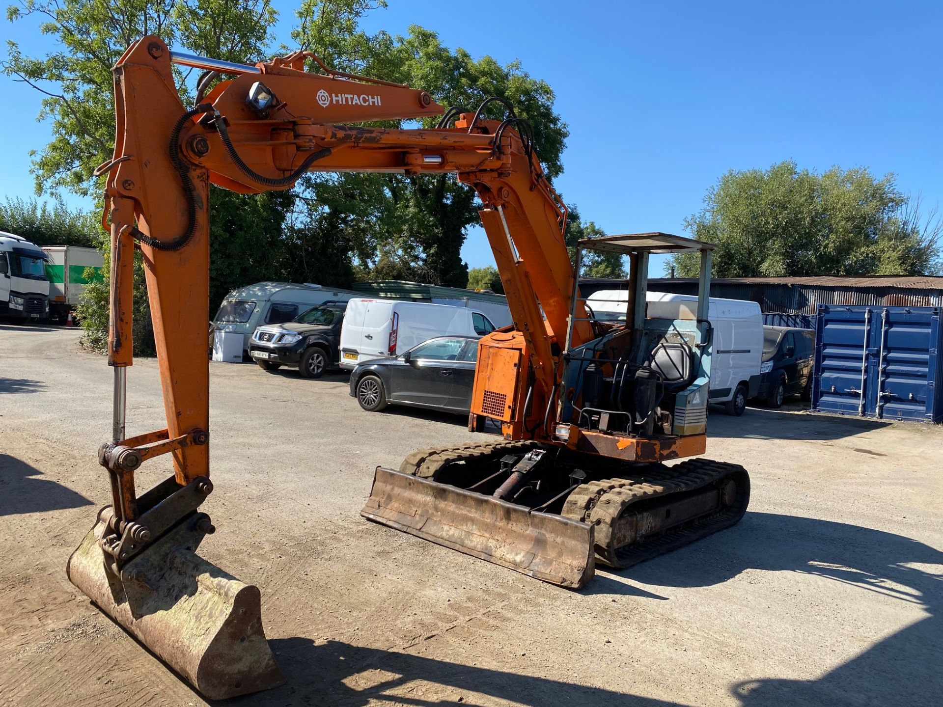 Hitachi EX50URG Excavator, 3700 hours, Quick Hitch and with Two Buckets *PLUS VAT*