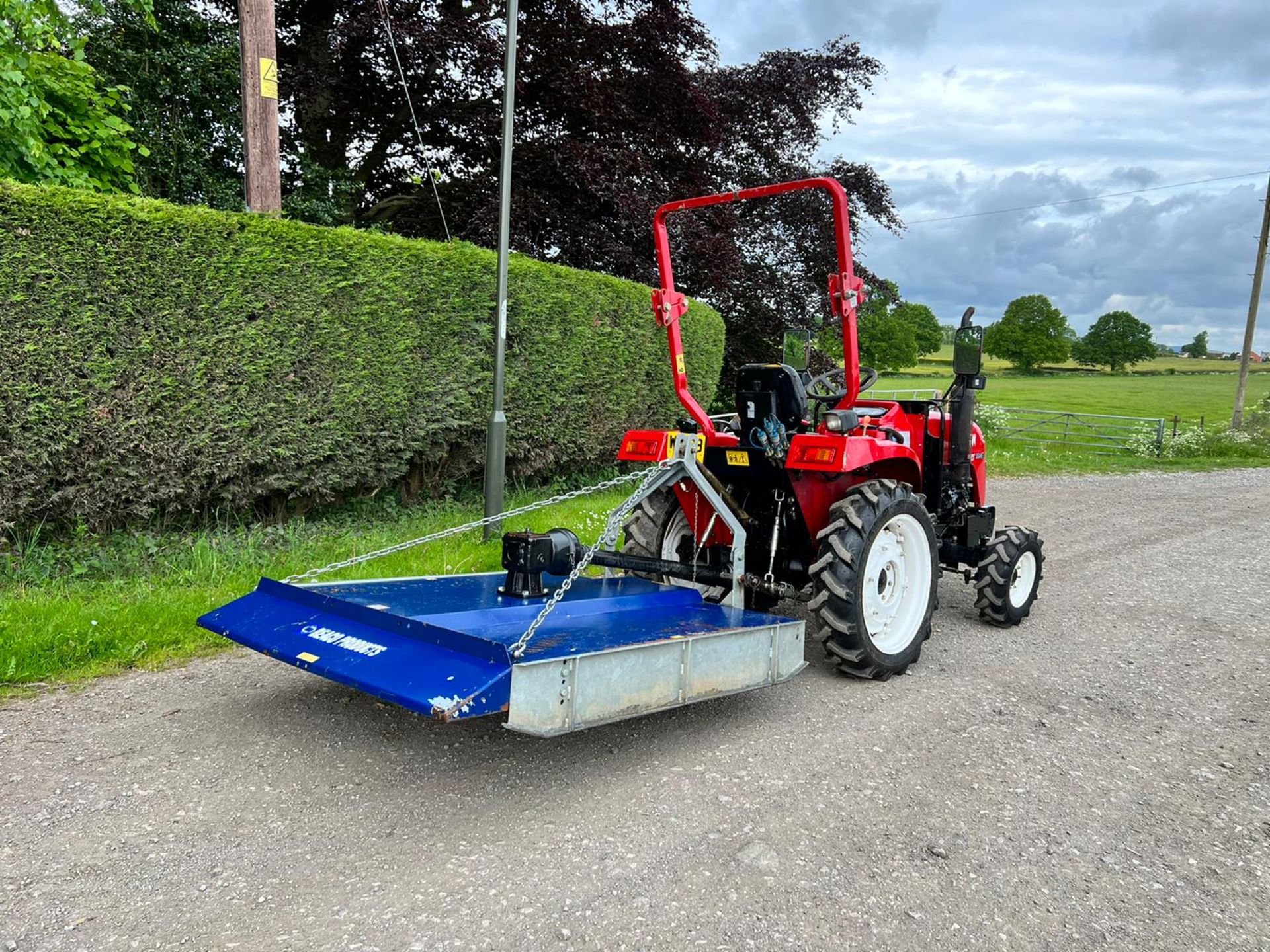 Siromer 204E 20HP 4WD Compact Tractor With 5FT Beaco Grass Topper - 68 Plate "PLUS VAT" - Image 5 of 21