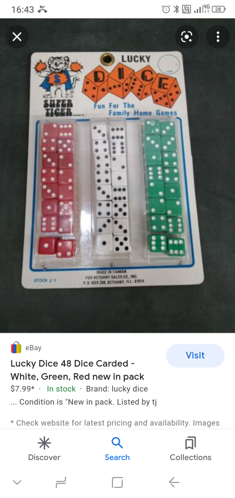 500x 48 PACK DICE *PLUS VAT* - Bild 2 aus 2