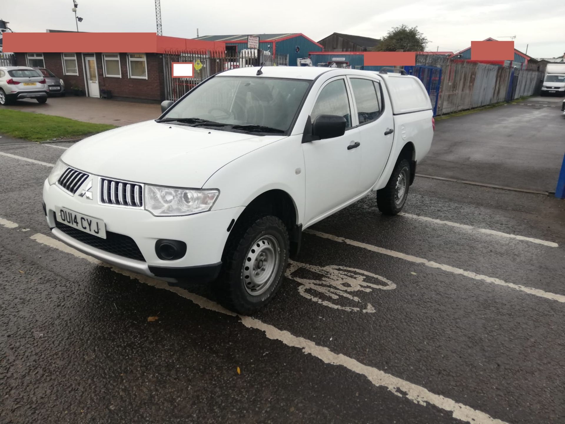 2014 MITSUBISHI L200 4LIFE LB DCB DI-D 4X4 WHITE PICKUP - FORMER POLICE VEHICLE *PLUS VAT*