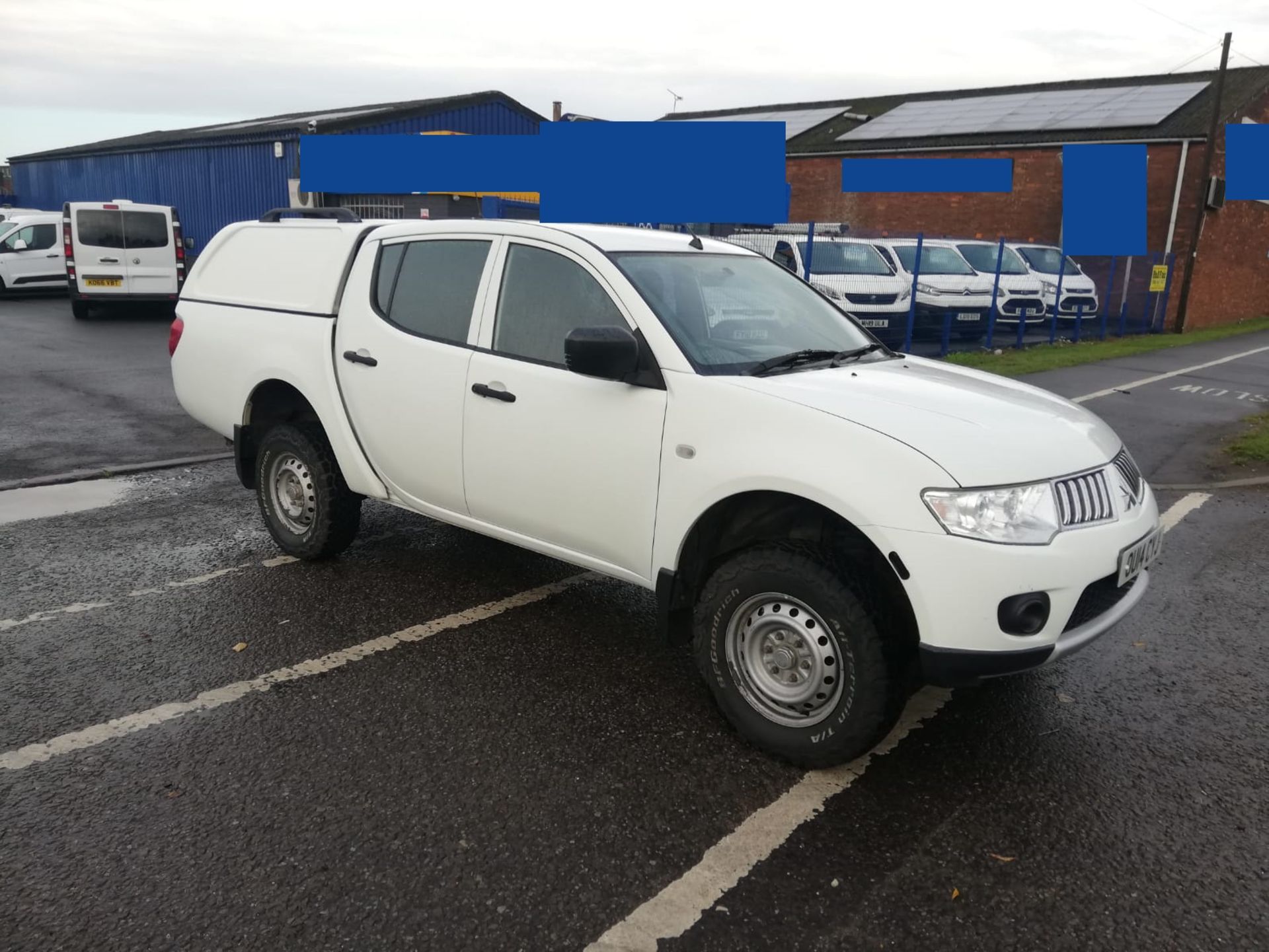 2014 MITSUBISHI L200 4LIFE LB DCB DI-D 4X4 WHITE PICKUP - FORMER POLICE VEHICLE *PLUS VAT* - Image 3 of 11