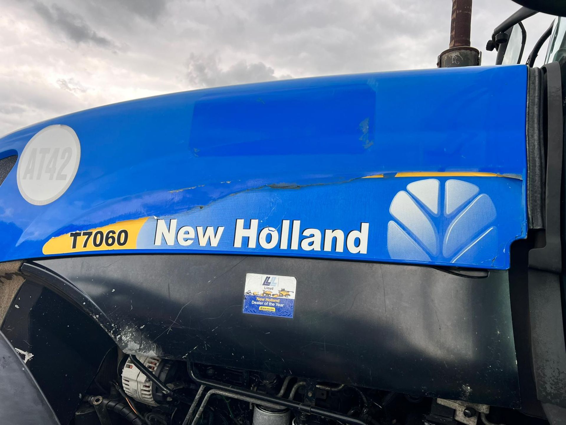 2008 NEW HOLLAND T7060 210HP 4WD TRACTOR, RUNS AND DRIVES, 4WD *PLUS VAT* - Image 7 of 26