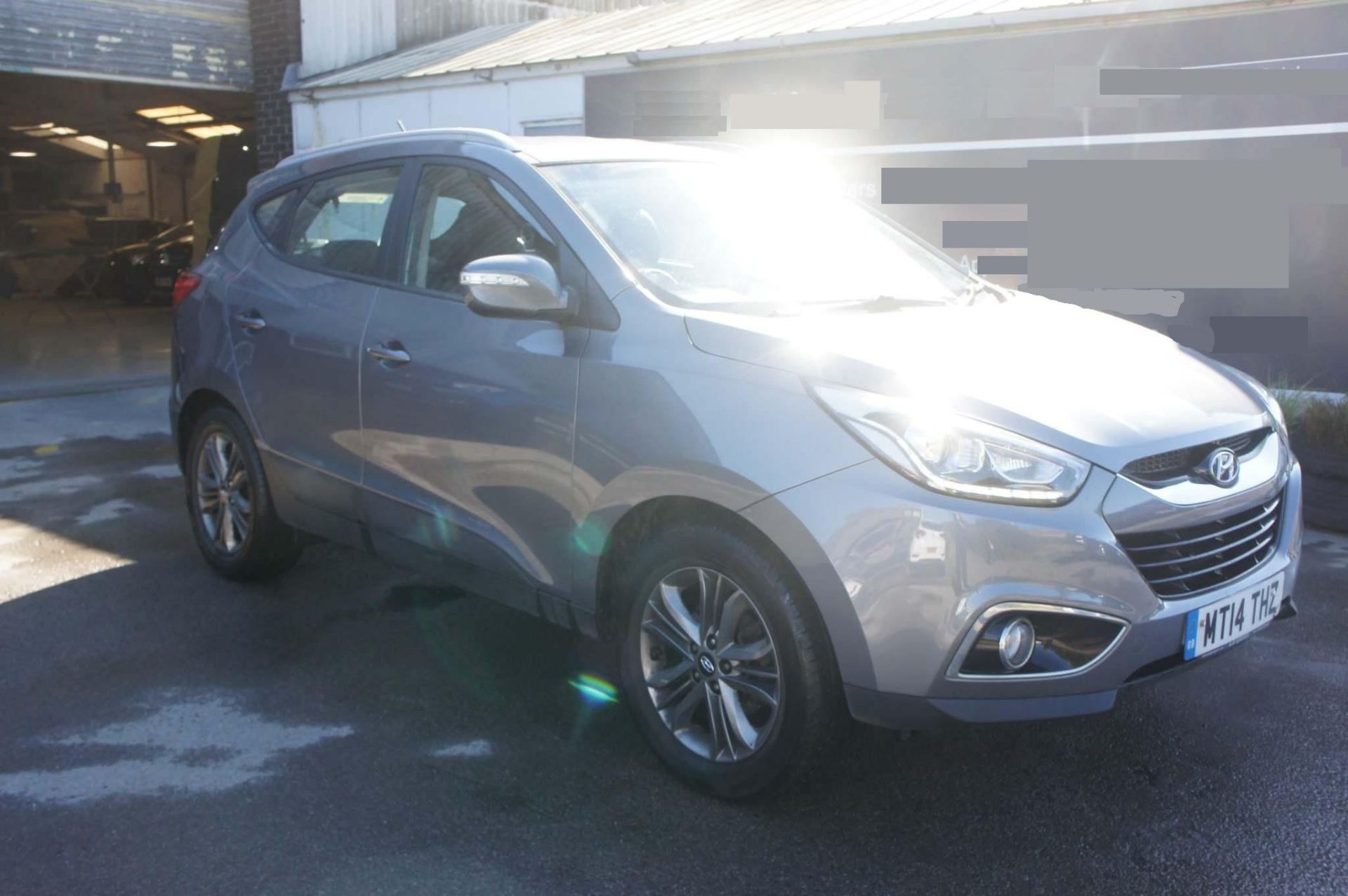 2014 HYUNDAI IX35 SE CRDI GREY ESTATE *NO VAT* - Image 2 of 6