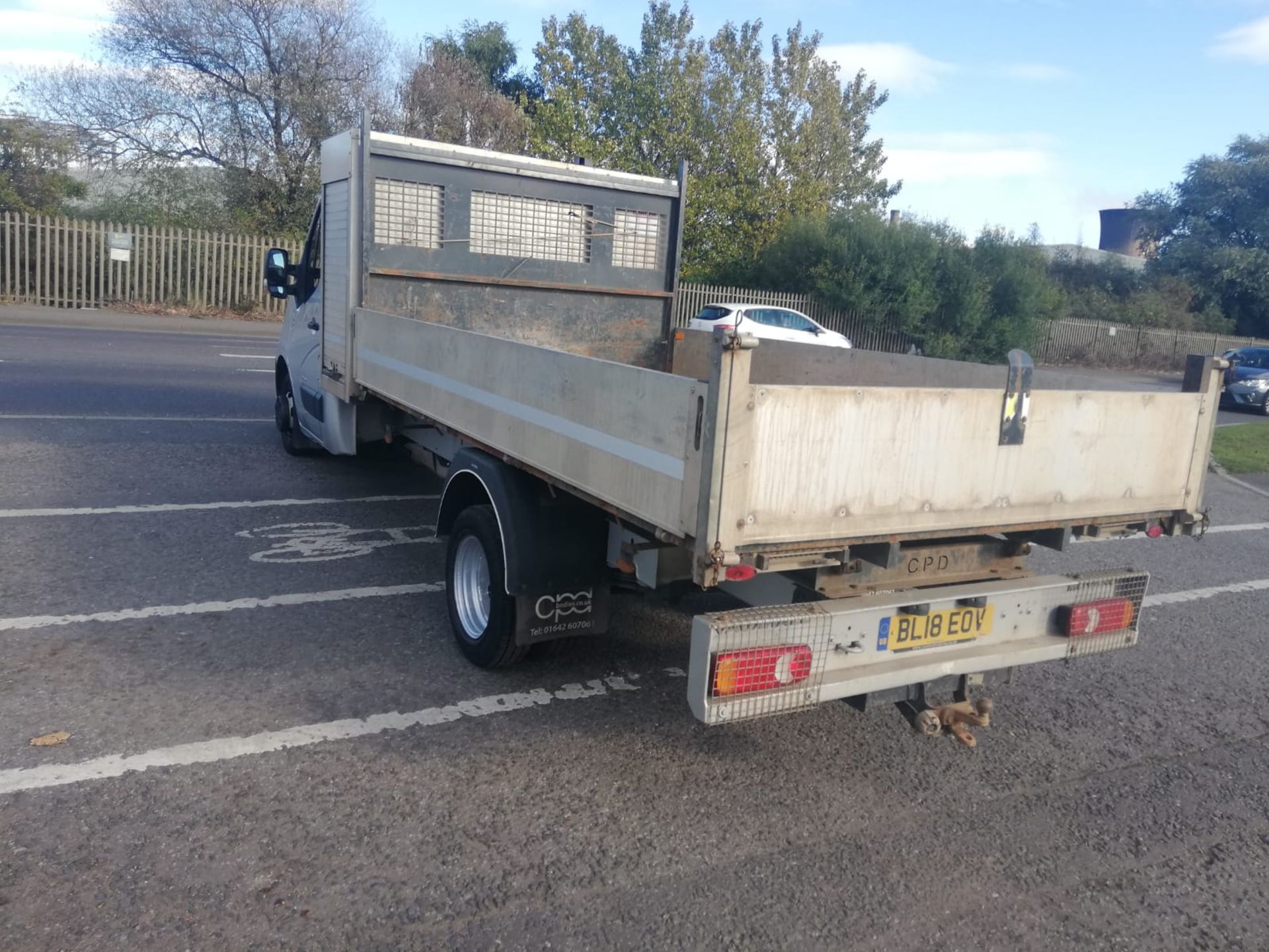 2018 VAUXHALL MOVANO L4H1 R3500 CDTI BITURBO WHITE TIPPER - EURO 6*PLUS VAT* - Image 8 of 13