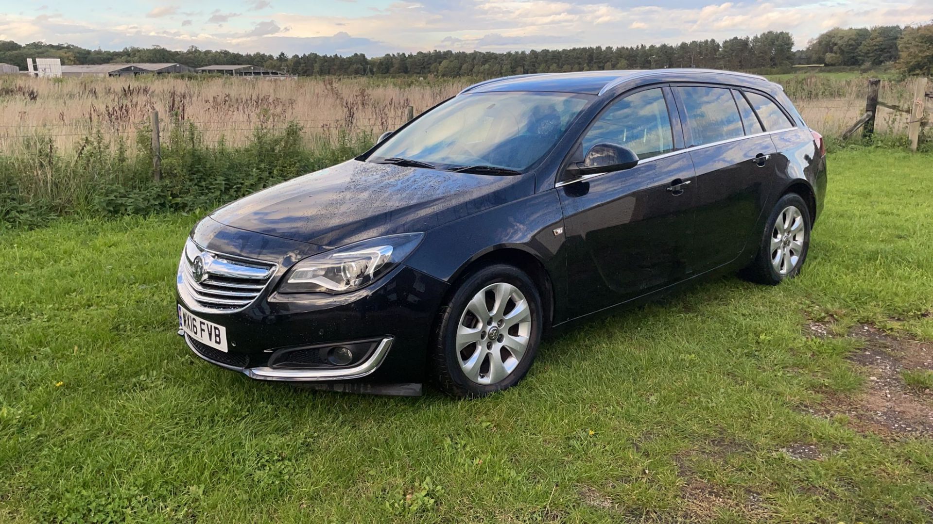 2016 VAUXHALL INSIGNIA SRI NAV CDTI BLACK ESTATE *NO VAT* - Image 3 of 11