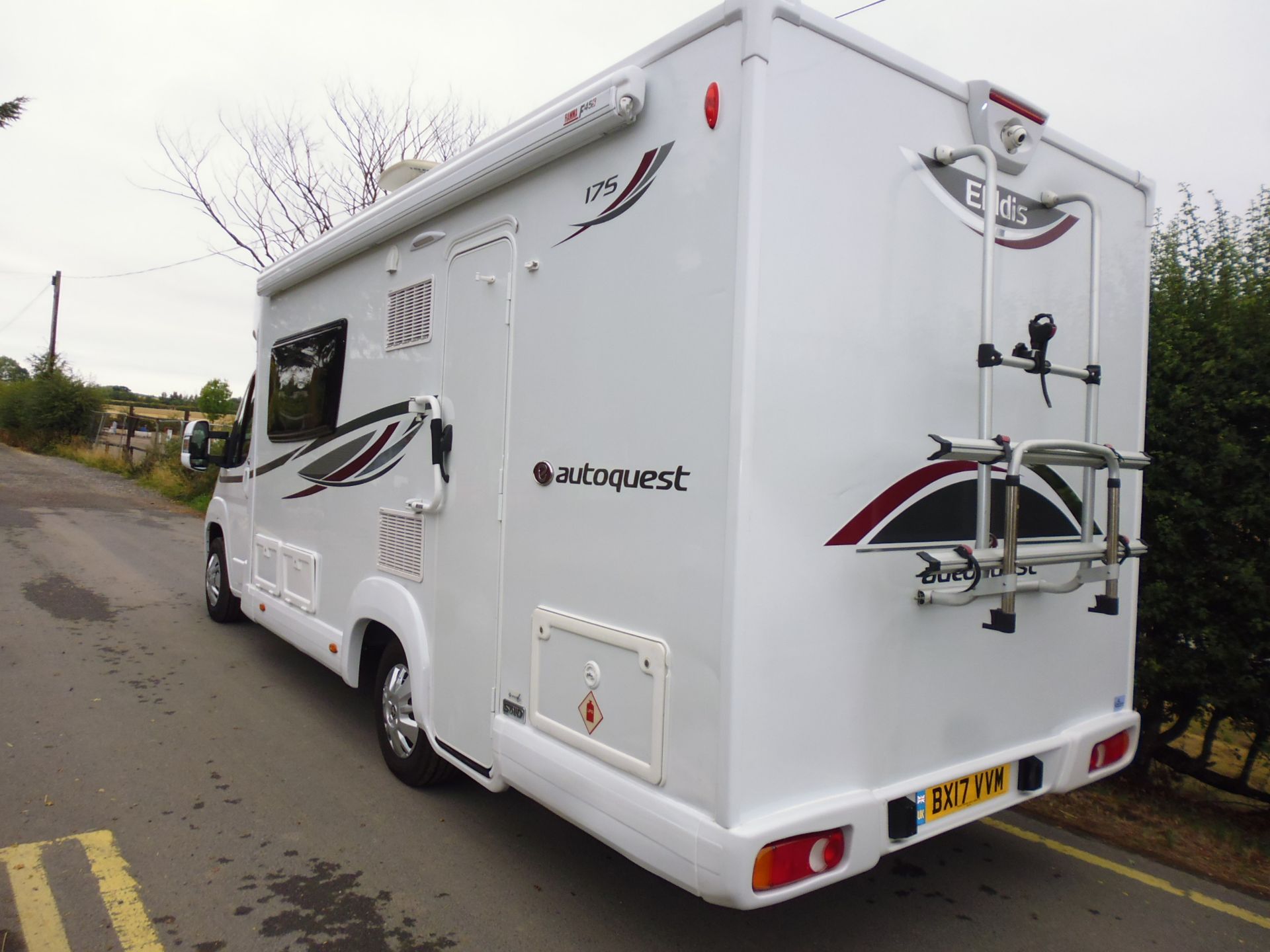 2017 PEUGEOT BOXER ELDDIS AUTOQUEST 175 - GENUINE LOW MILEAGE CAMPER VAN *NO VAT* - Image 4 of 12