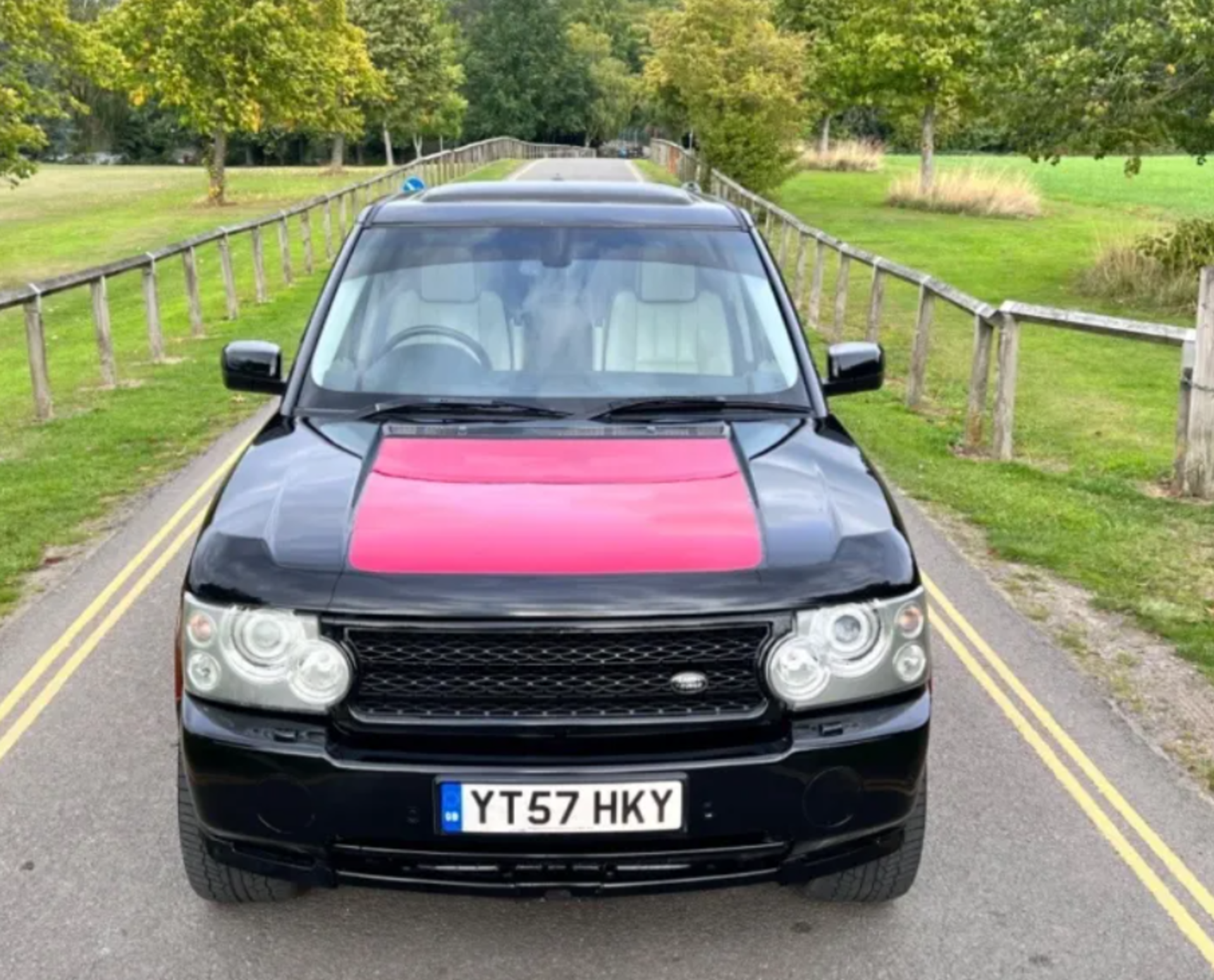 2007 LAND ROVER RANGE ROVER VOGUE TDV8 A RED ESTATE *NO VAT*