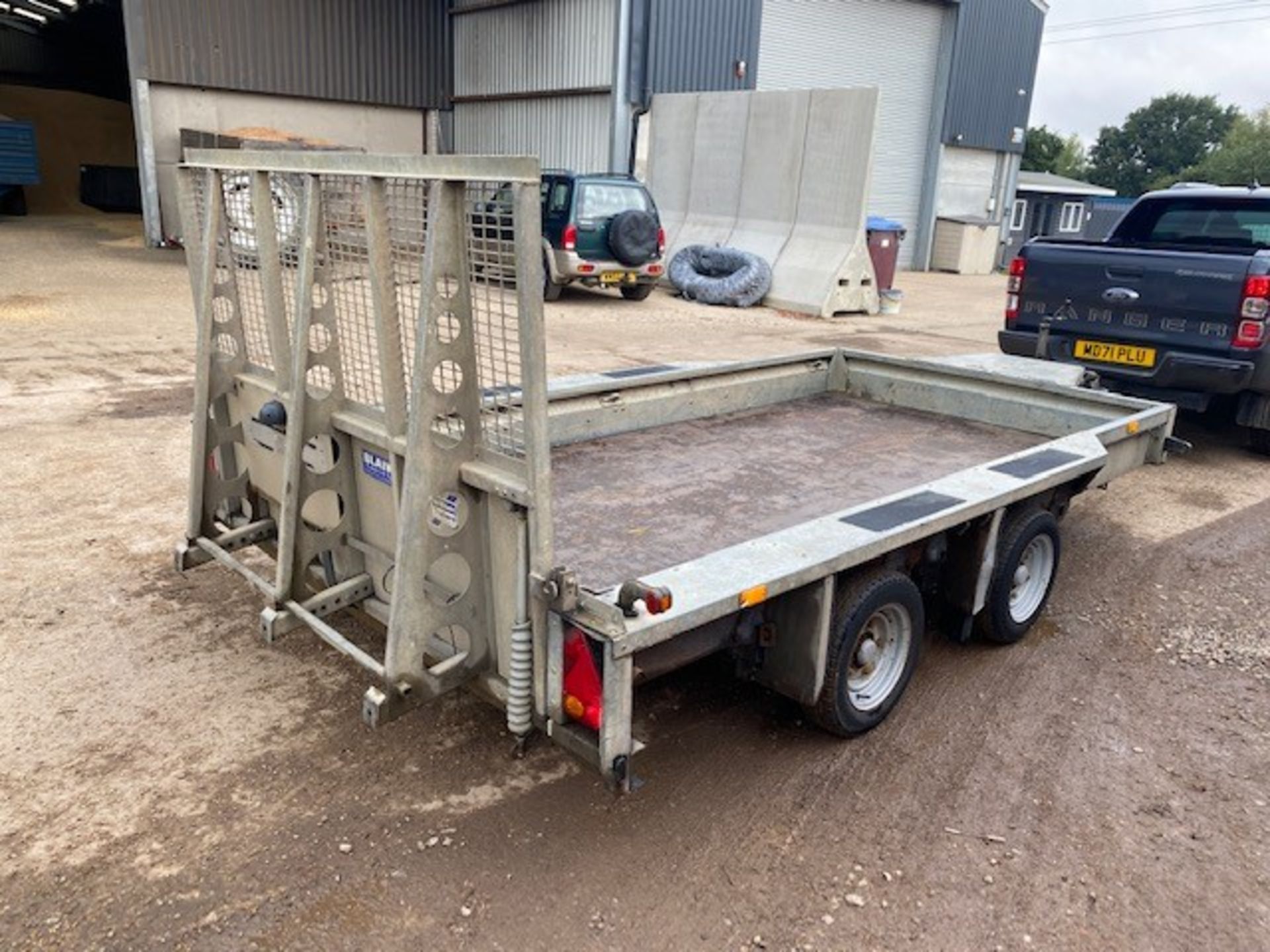 Ifor Williams 12 x 6 Plant Trailer, One Owner From New, Ball Hitch, Good Trailer All Round*PLUS VAT* - Image 5 of 10