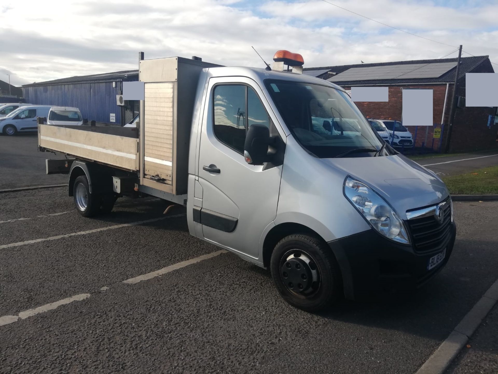 2018 VAUXHALL MOVANO L4H1 R3500 CDTI BITURBO WHITE TIPPER - EURO 6*PLUS VAT* - Image 3 of 13