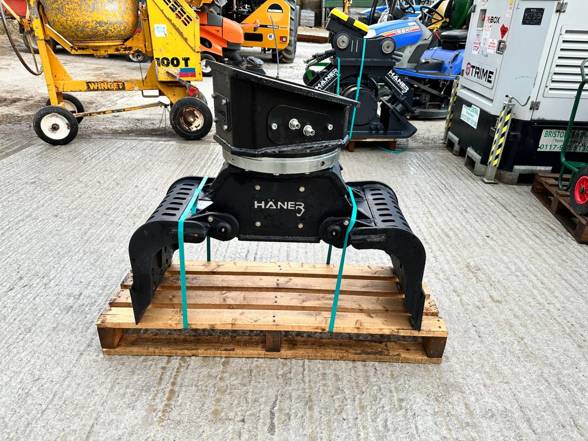 New And Unused Haner HSOG200R Rotating Selector Grab, Suitable For 3-8 Ton Excavator *PLUS VAT* - Image 5 of 17