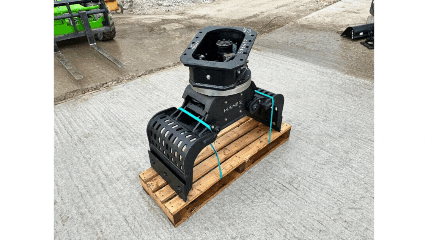 New And Unused Haner HSOG200R Rotating Selector Grab, Suitable For 3-8 Ton Excavator *PLUS VAT*