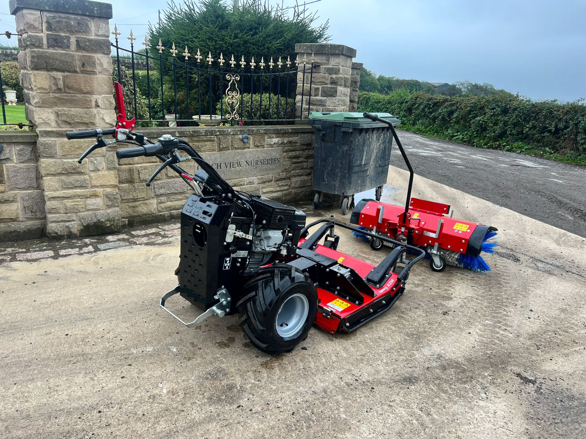 2017 KOPPL Walk Behind Multi Tool With Rotary Deck And Sweeper Brush *PLUS VAT* - Image 2 of 13