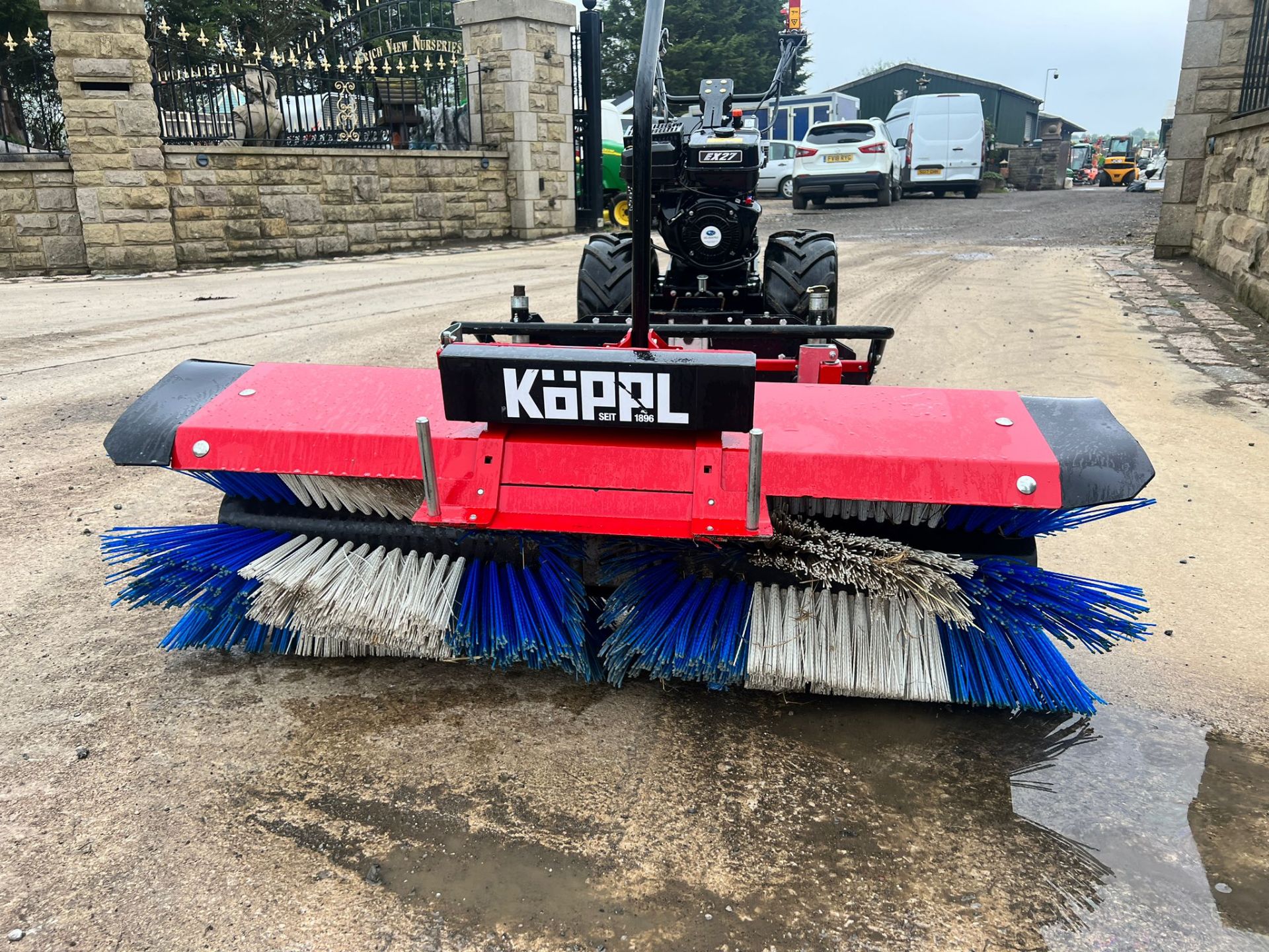 2017 KOPPL Walk Behind Multi Tool With Rotary Deck And Sweeper Brush *PLUS VAT* - Image 13 of 13