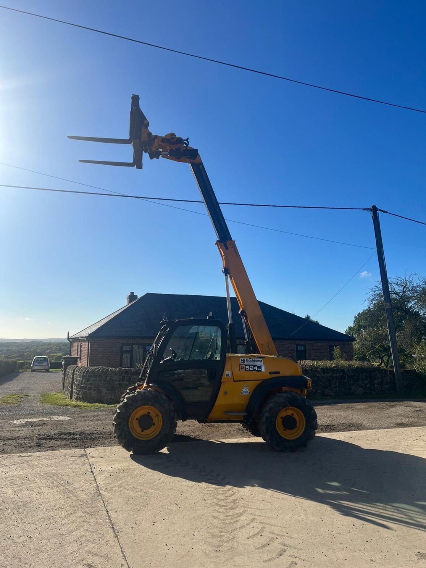 JCB 524-50 TELEHANDLER, GENUINE 3300 HOURS FROM NEW *PLUS VAT* - Image 3 of 7