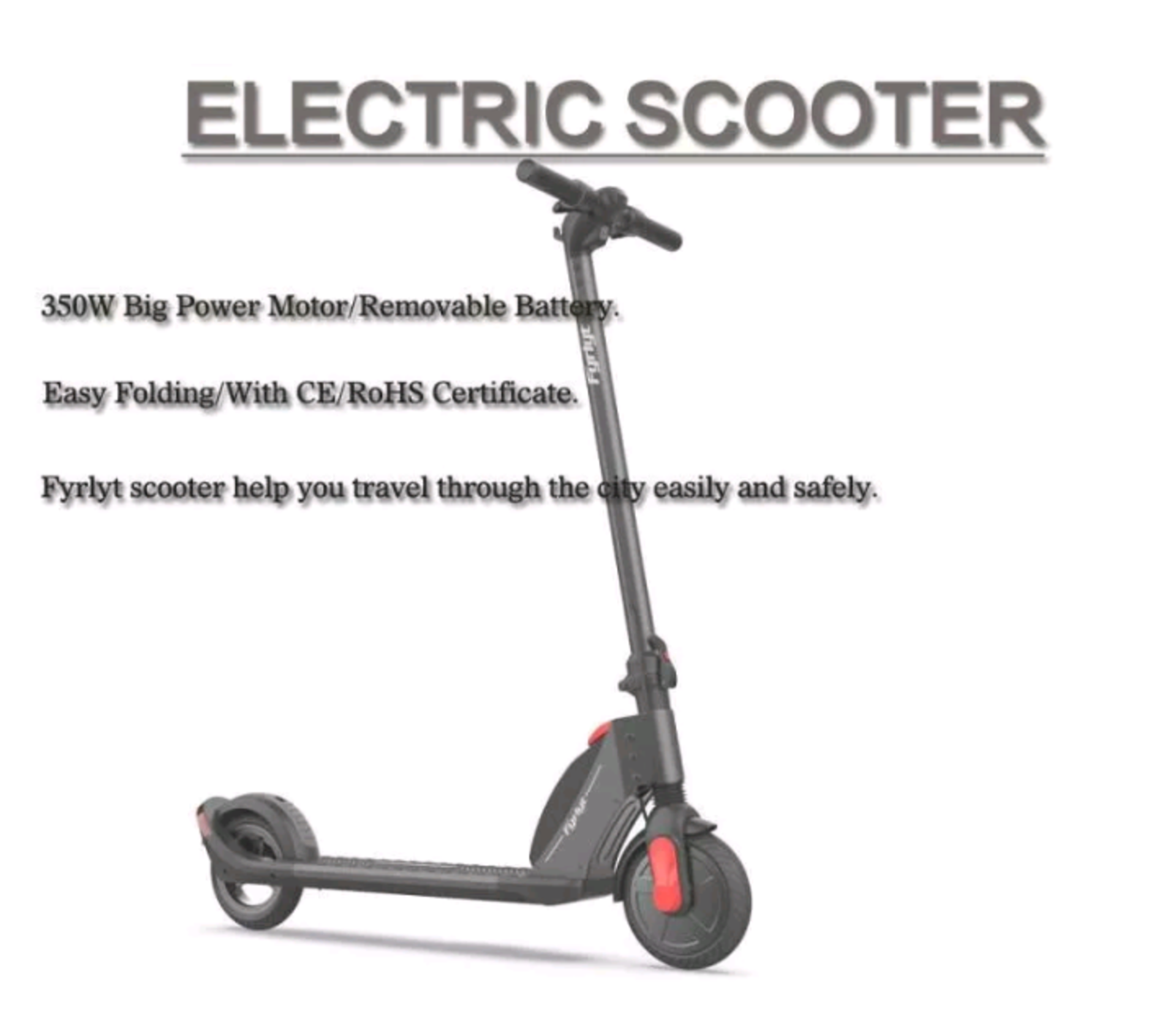 Brand New in Box Electric Scooter *NO VAT* - Image 2 of 9