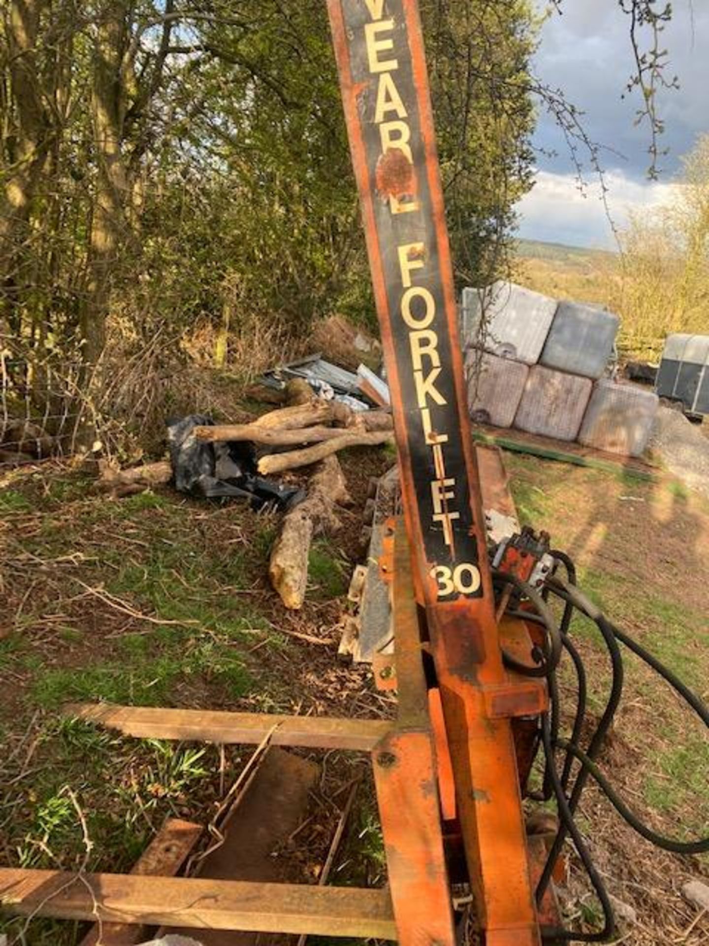 3 POINT LINKAGE FORKLIFT, USES TRACTOR HYDRAULICS *NO VAT* - Image 4 of 4