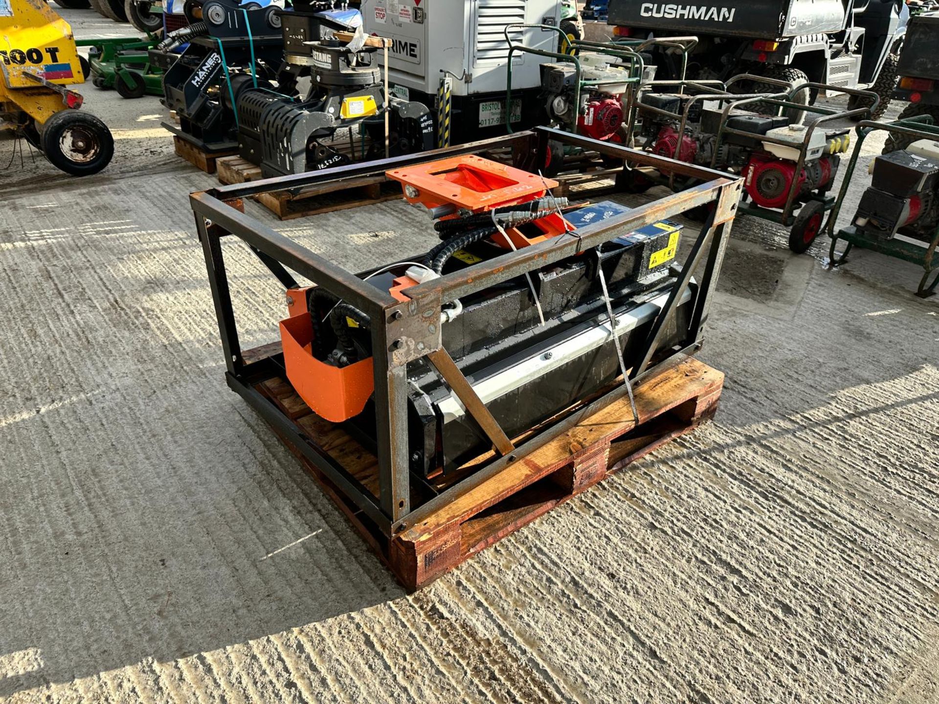 New And Unused Hardlife 105cm Flail Mower - Suitable For 3-8 Ton Excavator *PLUS VAT* - Image 5 of 12