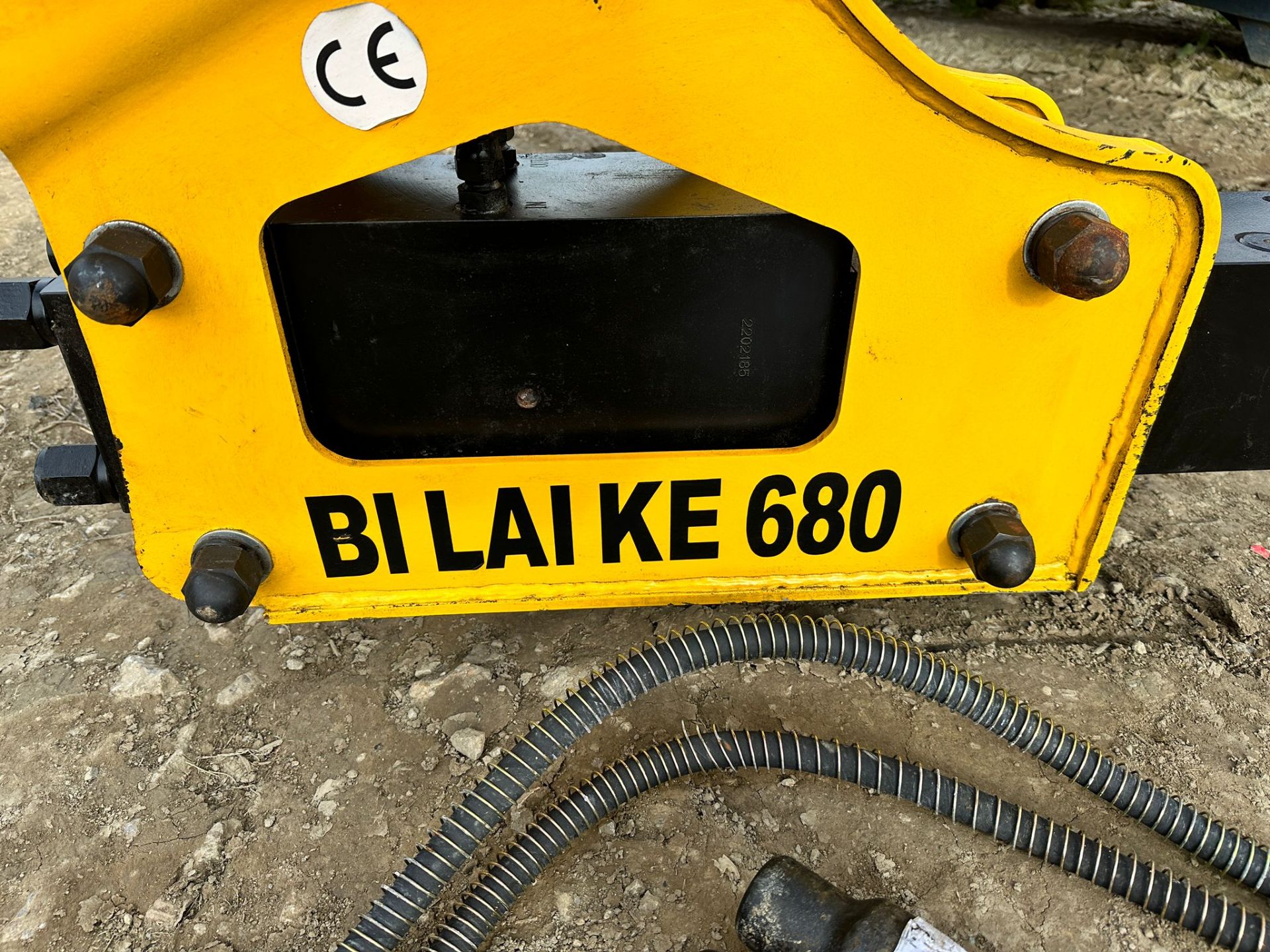New And Unused Bilaike 680 Hydrualic Rock Breaker 45mm Pins,Suitable For 5-8 Ton Excavator*PLUS VAT* - Image 5 of 8