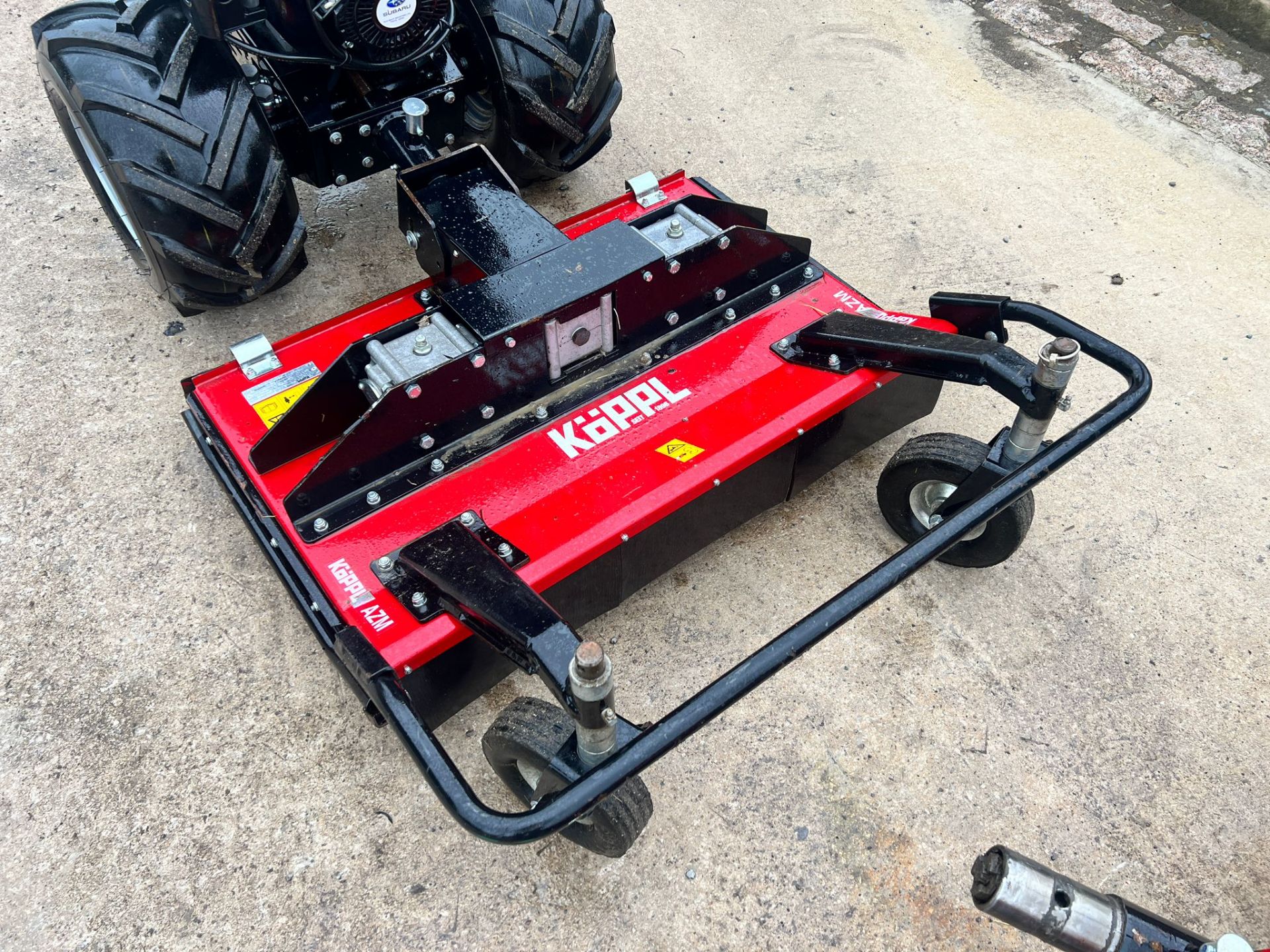 2017 KOPPL Walk Behind Multi Tool With Rotary Deck And Sweeper Brush *PLUS VAT* - Image 9 of 13
