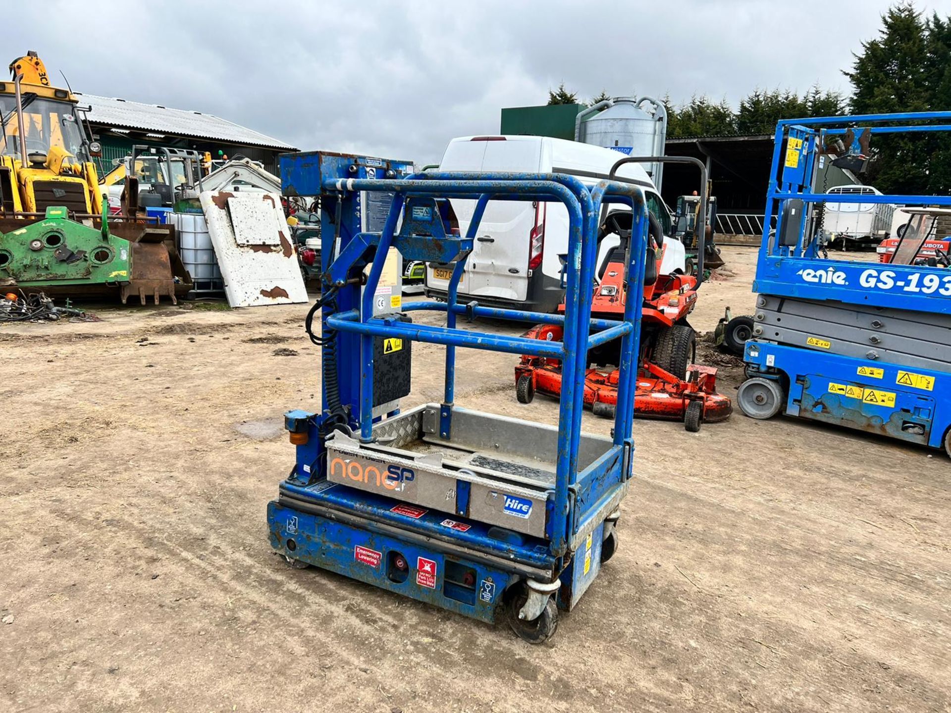 2011 Powertower Nano SP Self Drive Electric Scissor Lift By JLG, Top Controls Are Included*PLUS VAT* - Image 2 of 9