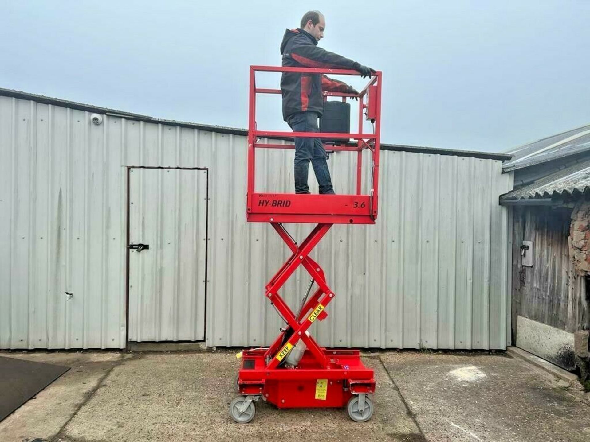 ACCESS PLATFORM HY-BRID HB-P3.6 POP UP LIFT, 3.6 METRE WORKING HEIGHT *PLUS VAT* - Image 5 of 5